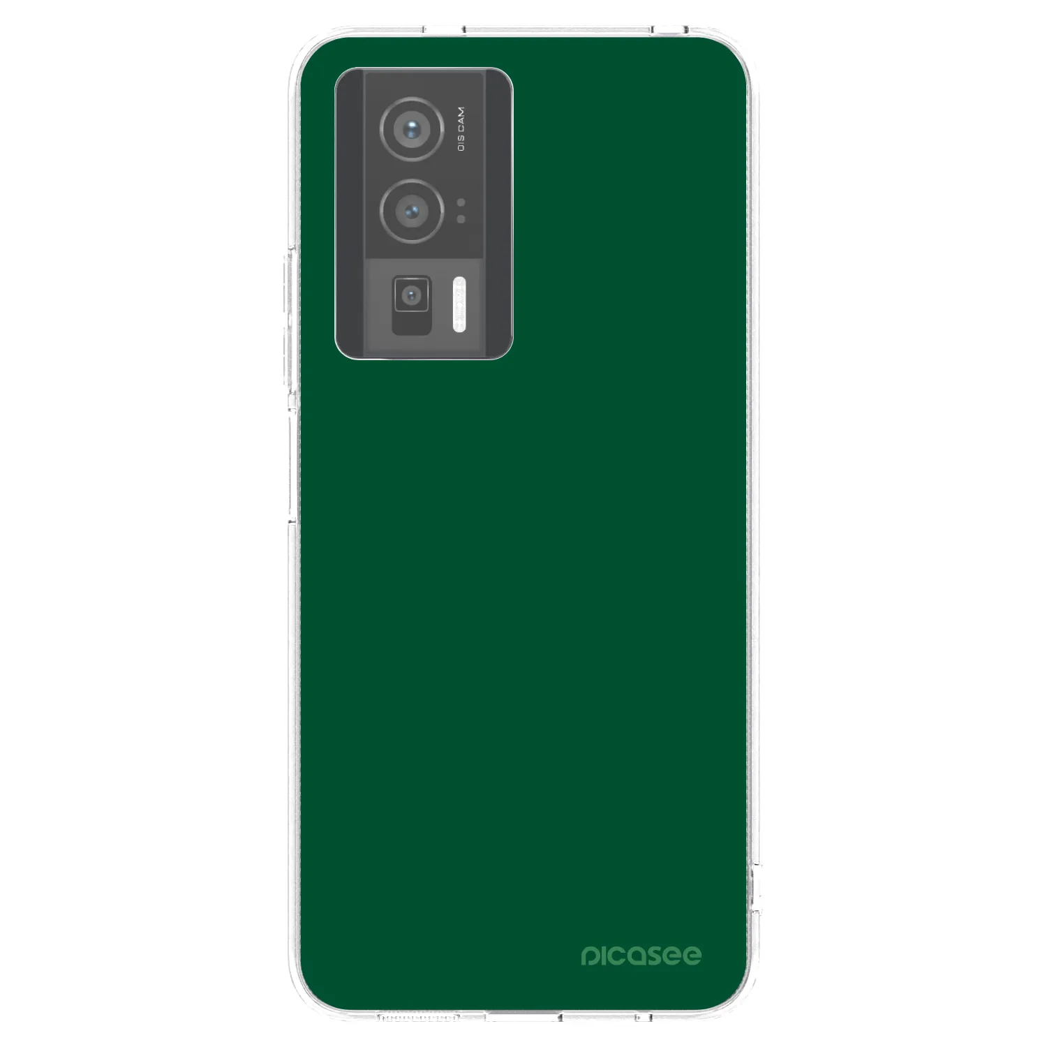 Picasee silikonski prozorni ovitek za Xiaomi Poco F5 Pro 5G - Green Gleam