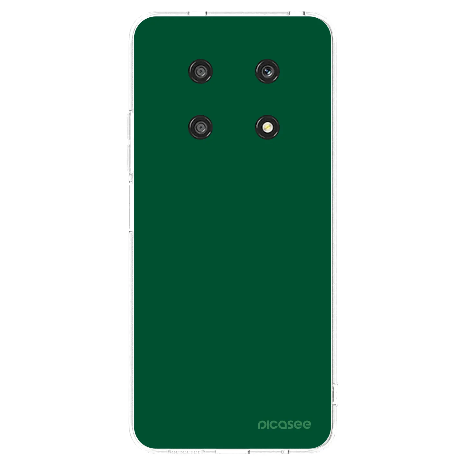 Picasee silikonski prozorni ovitek za Honor Magic4 Lite 5G - Green Gleam