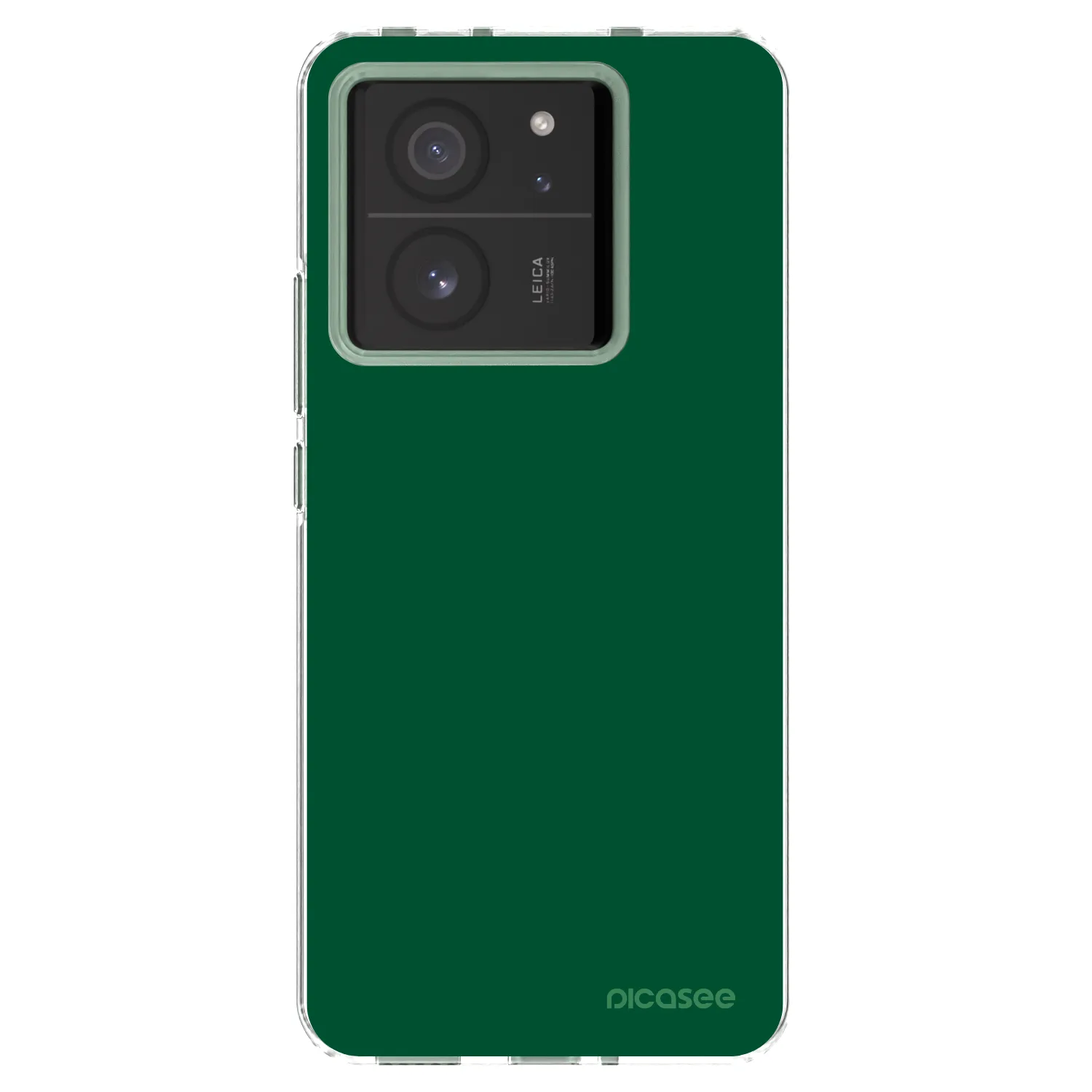 Picasee silikonski prozorni ovitek za Xiaomi 13T Pro - Green Gleam