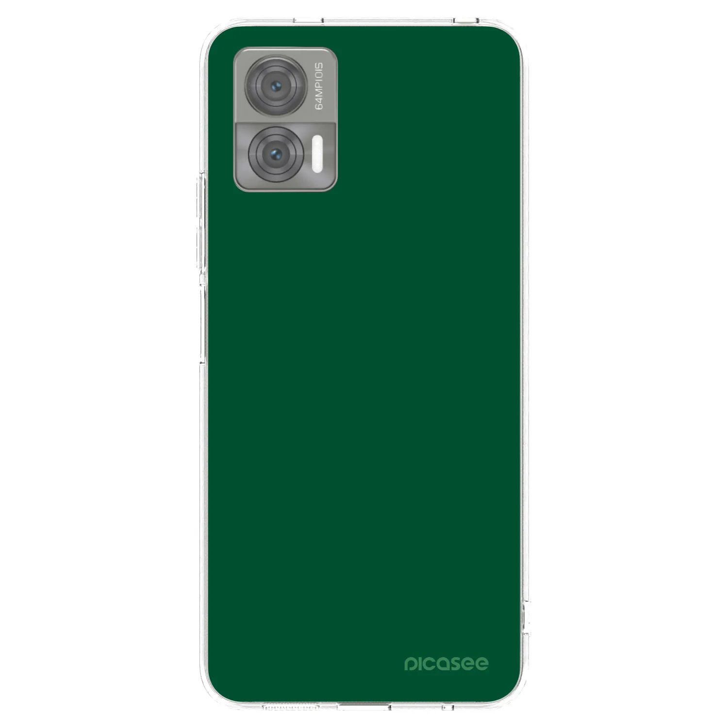 Picasee silikonski prozorni ovitek za Motorola Edge 30 Neo - Green Gleam
