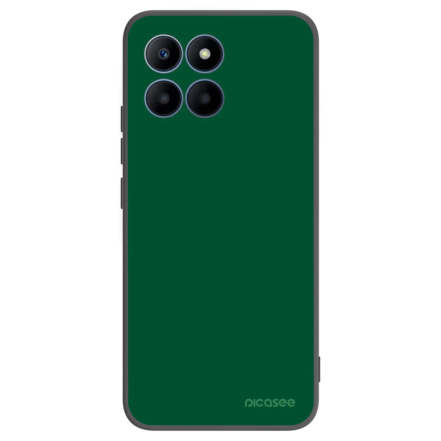 Picasee silikonski črni ovitek za Honor 70 Lite - Green Gleam