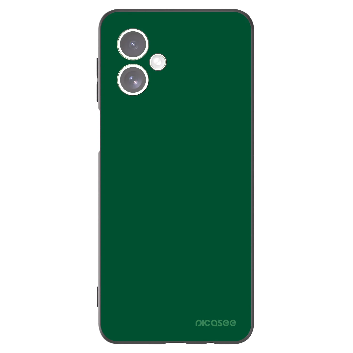 Picasee silikonski črni ovitek za Motorola Moto G54 5G - Green Gleam