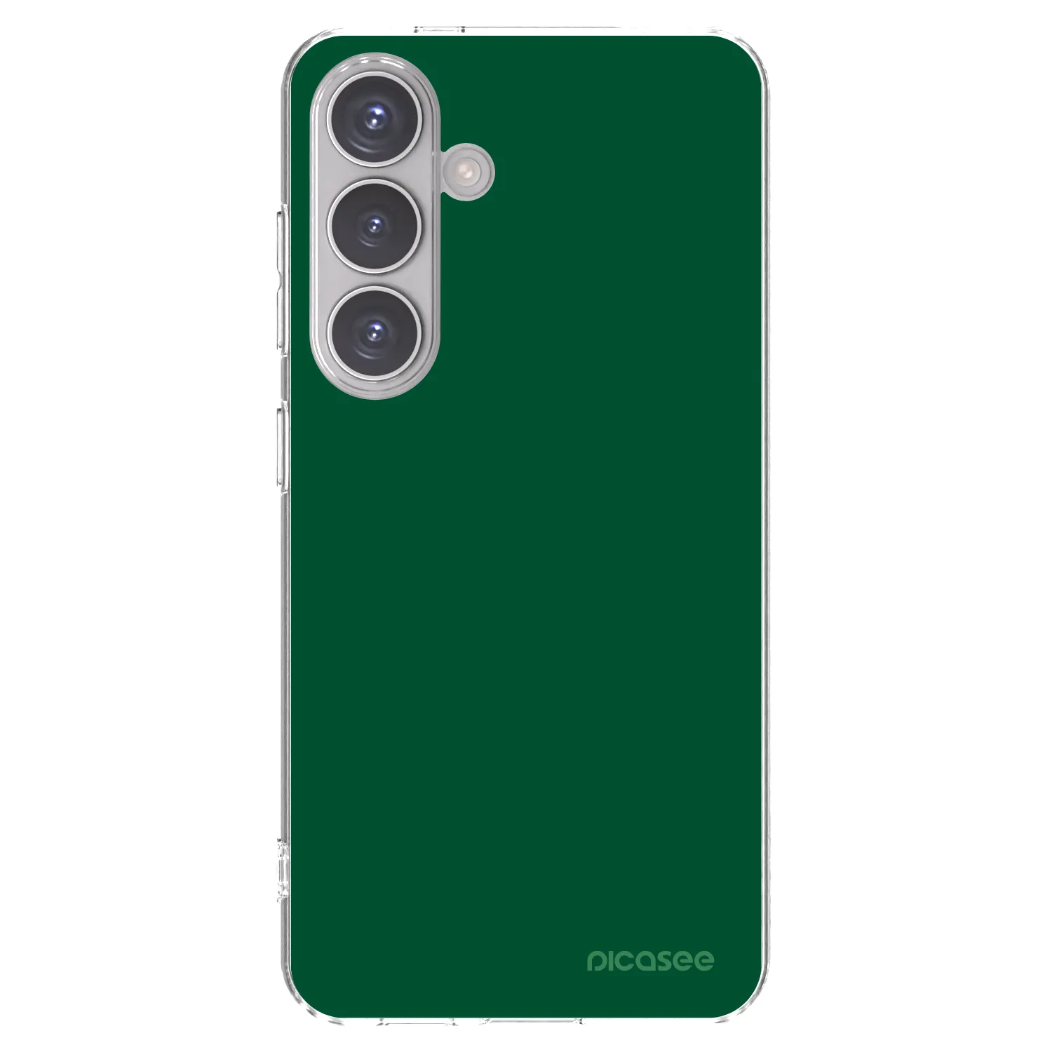 Picasee silikonski prozorni ovitek za Samsung Galaxy S24 S921B 5G - Green Gleam