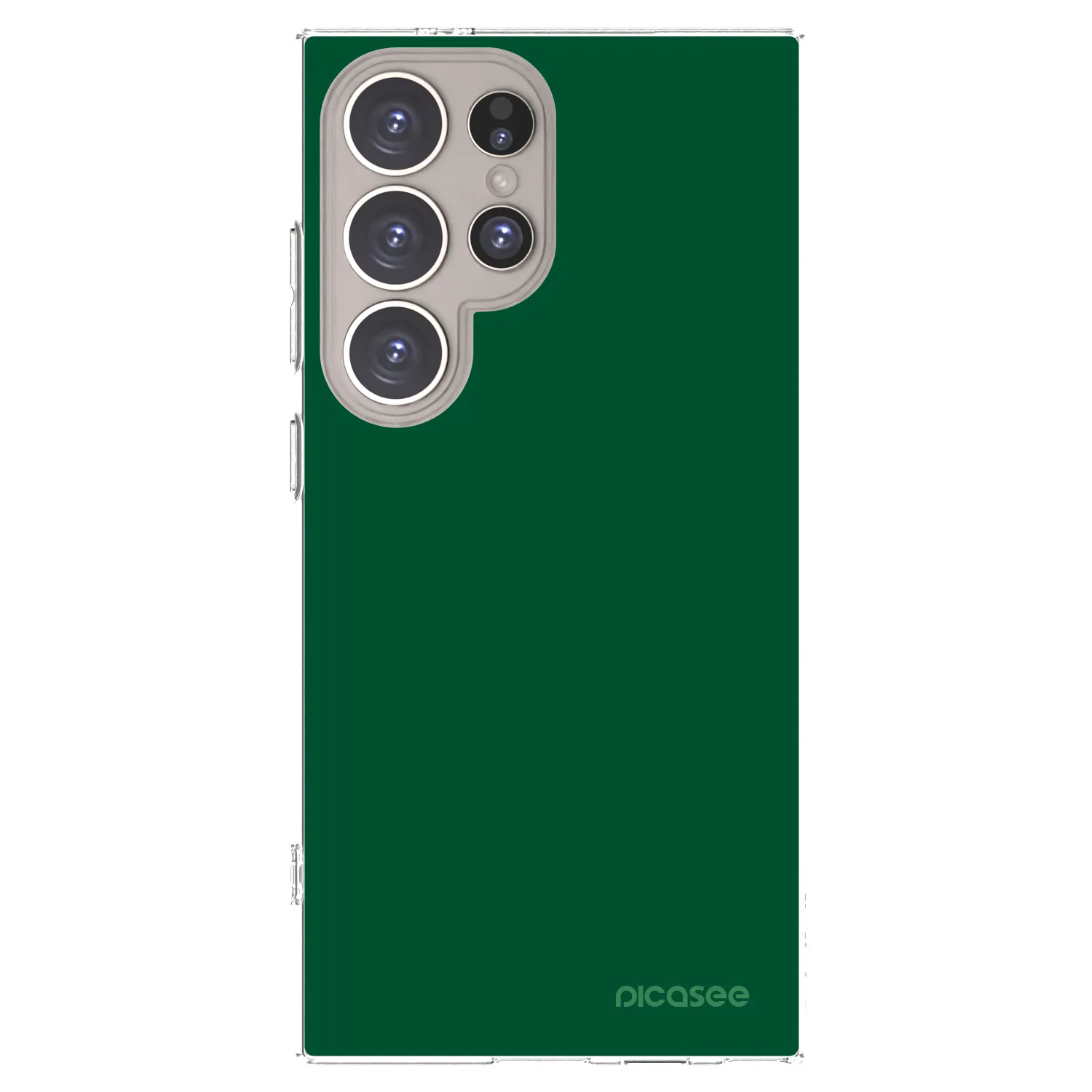 Picasee silikonski prozorni ovitek za Samsung Galaxy S24 Ultra S928B 5G - Green Gleam