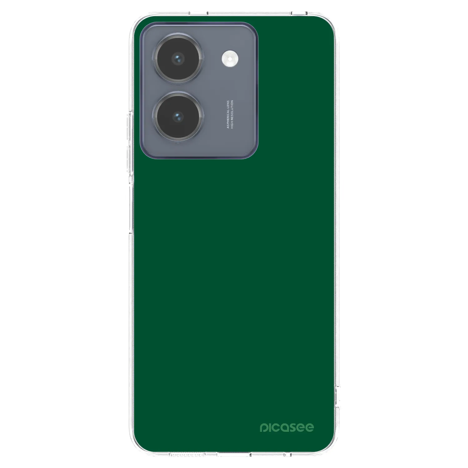 Picasee silikonski prozorni ovitek za Vivo Y36 4G - Green Gleam