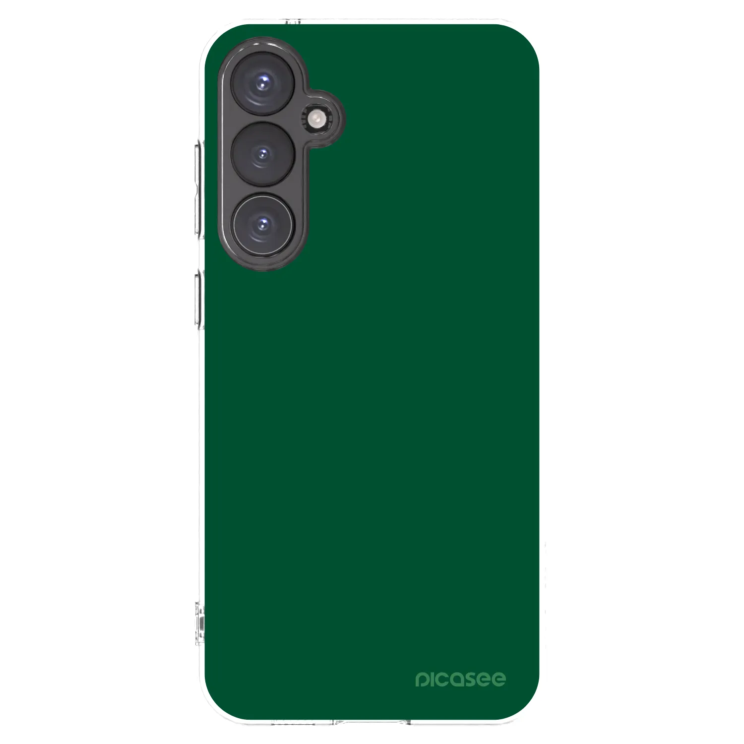 Picasee silikonski prozorni ovitek za Samsung Galaxy S23 FE S711B - Green Gleam