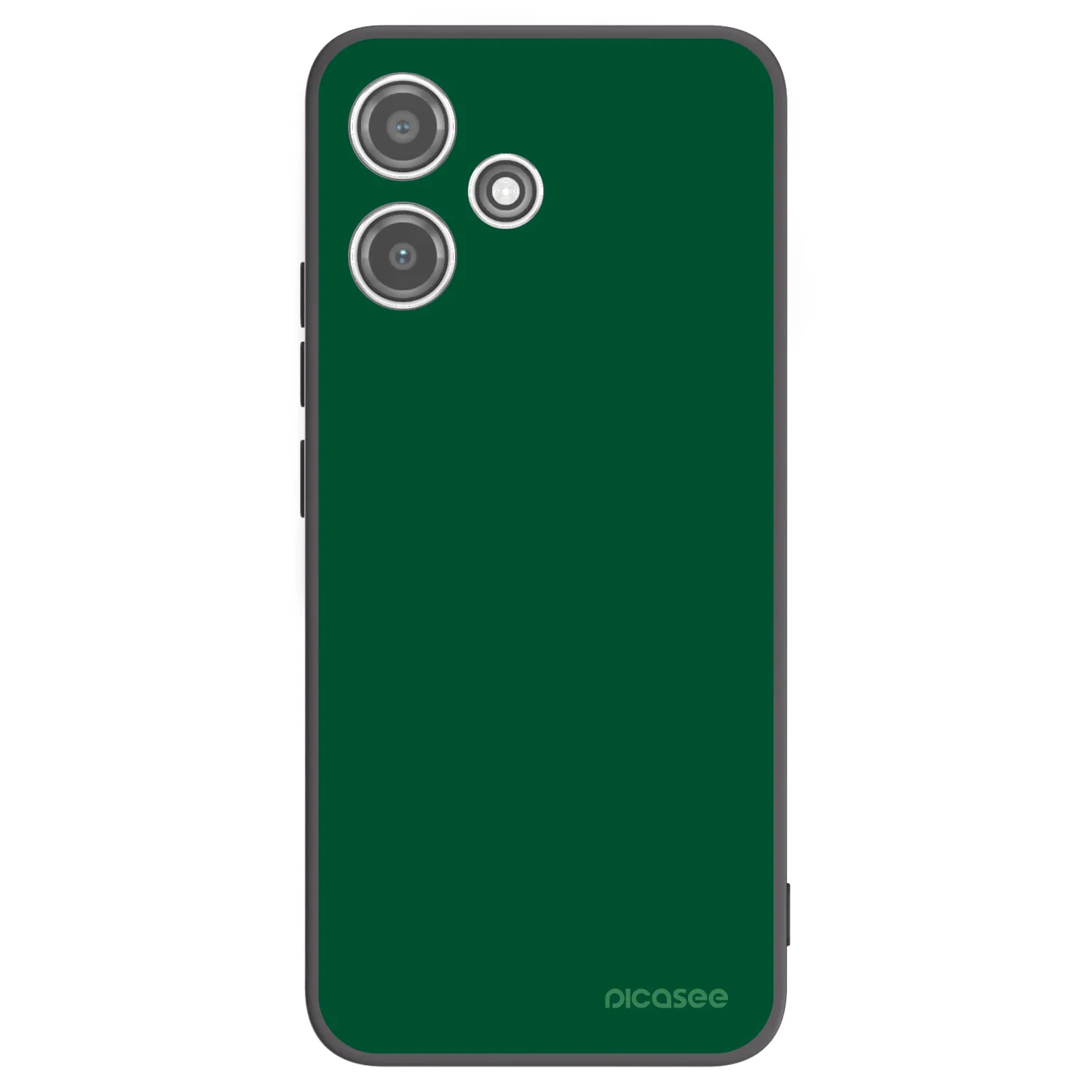 Picasee silikonski črni ovitek za Xiaomi Redmi 12 5G - Green Gleam