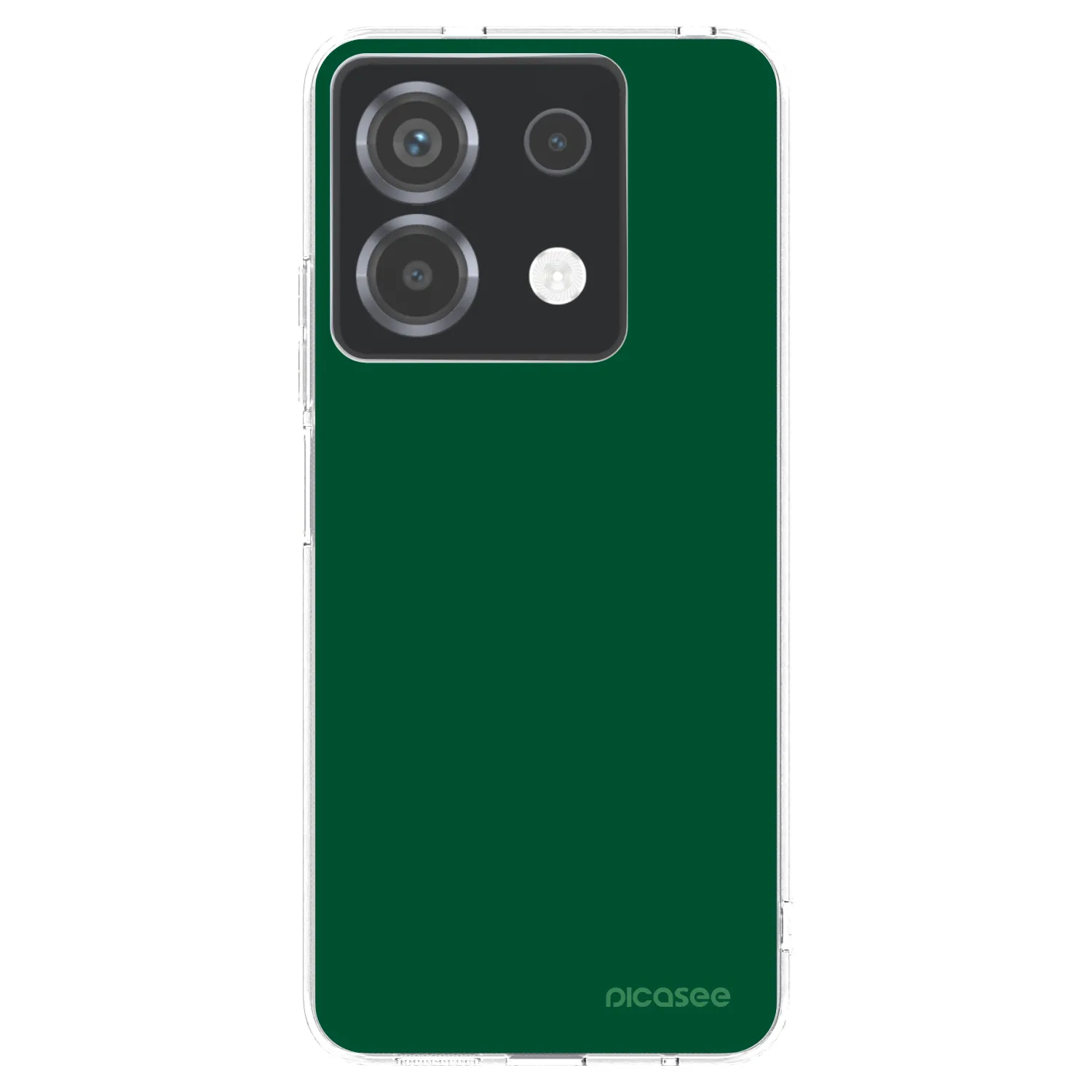 Picasee silikonski prozorni ovitek za Xiaomi Poco X6 - Green Gleam