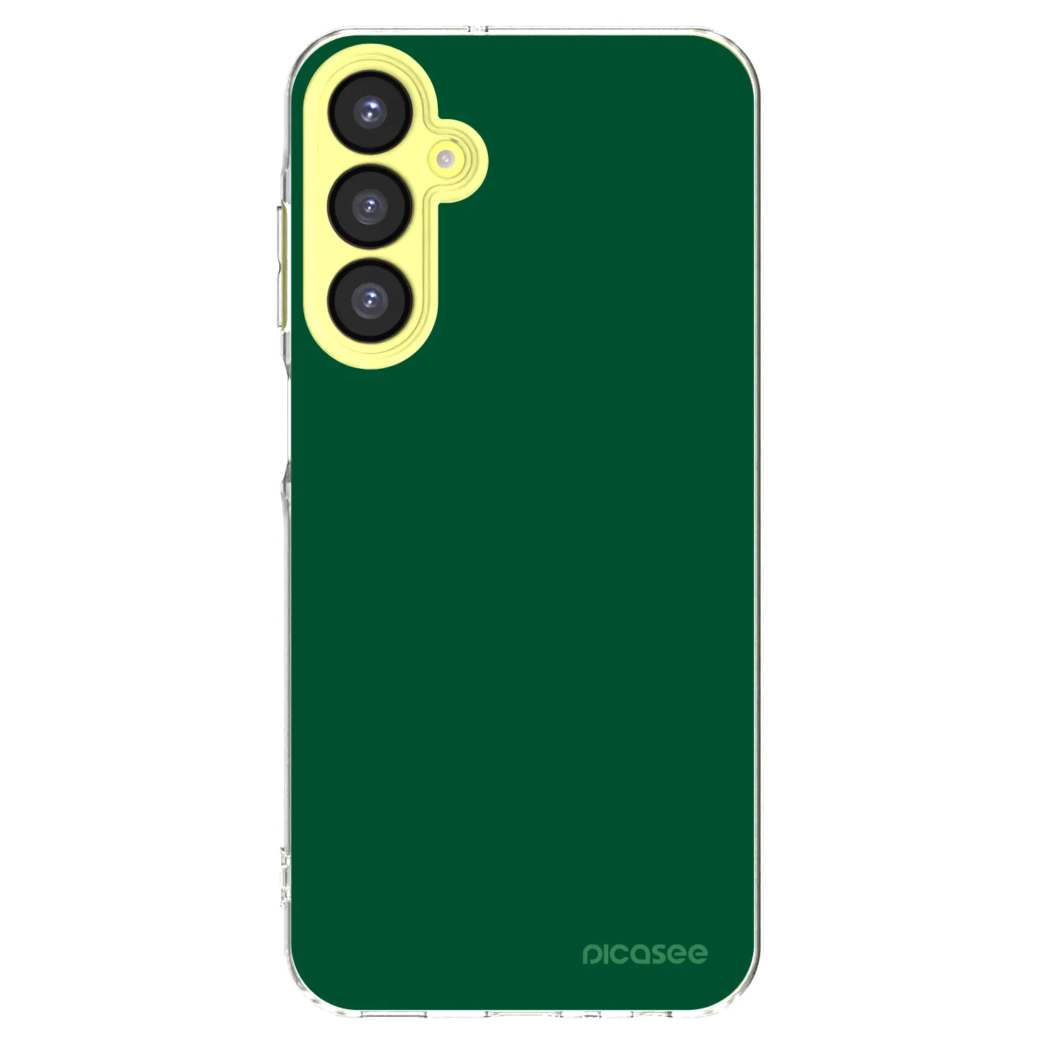 Picasee silikonski prozorni ovitek za Samsung Galaxy A25 A256B 5G - Green Gleam