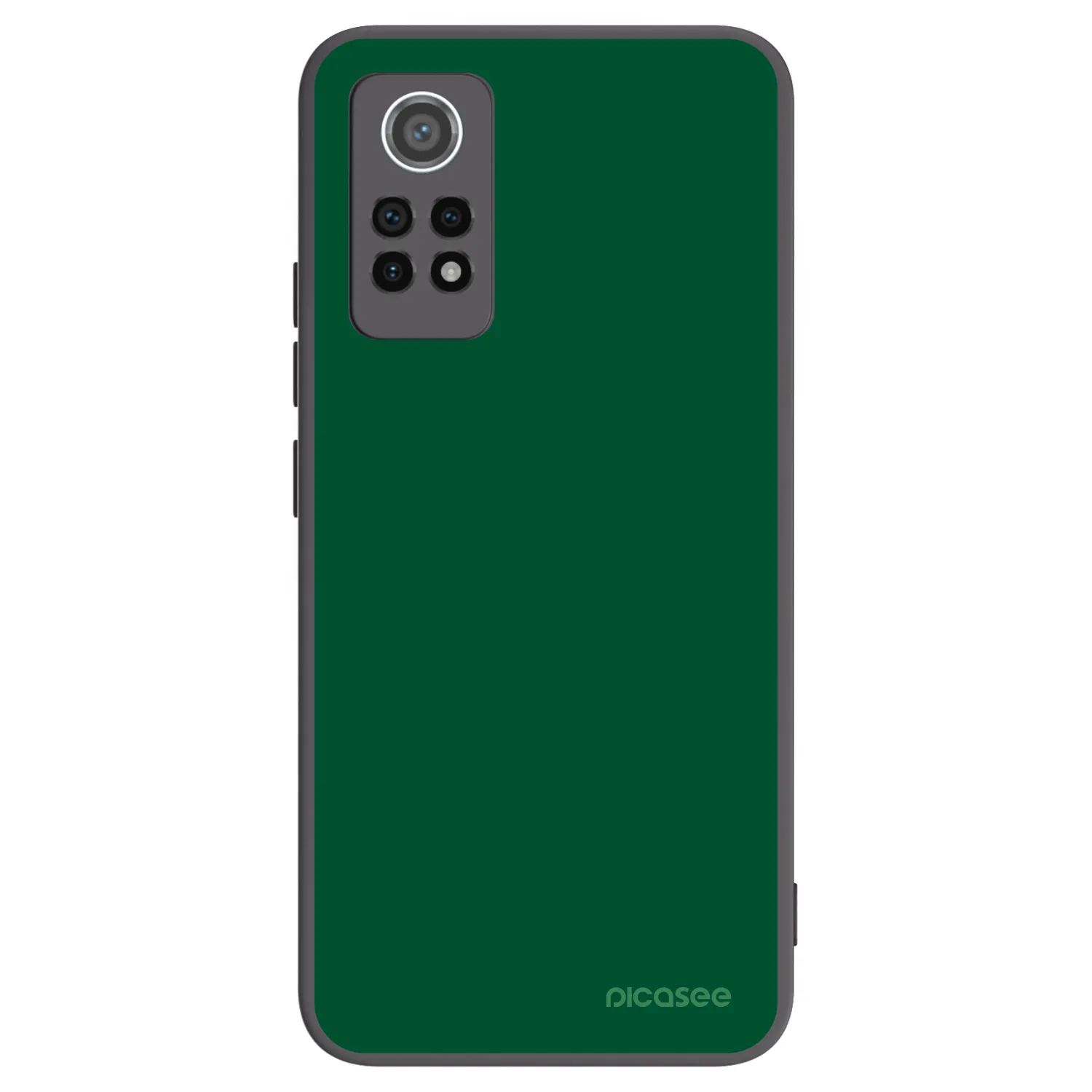 Picasee silikonski črni ovitek za Xiaomi Redmi Note 12 Pro 4G - Green Gleam