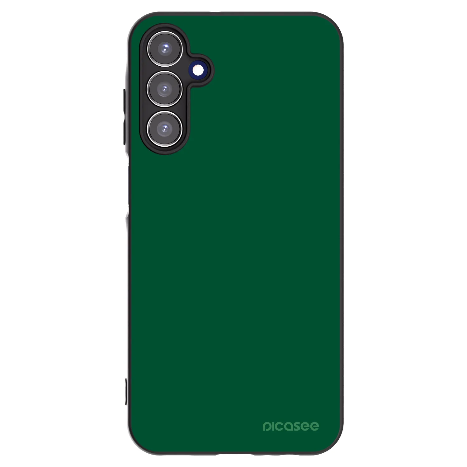Picasee silikonski črni ovitek za Samsung Galaxy A15 A155F 4G - Green Gleam