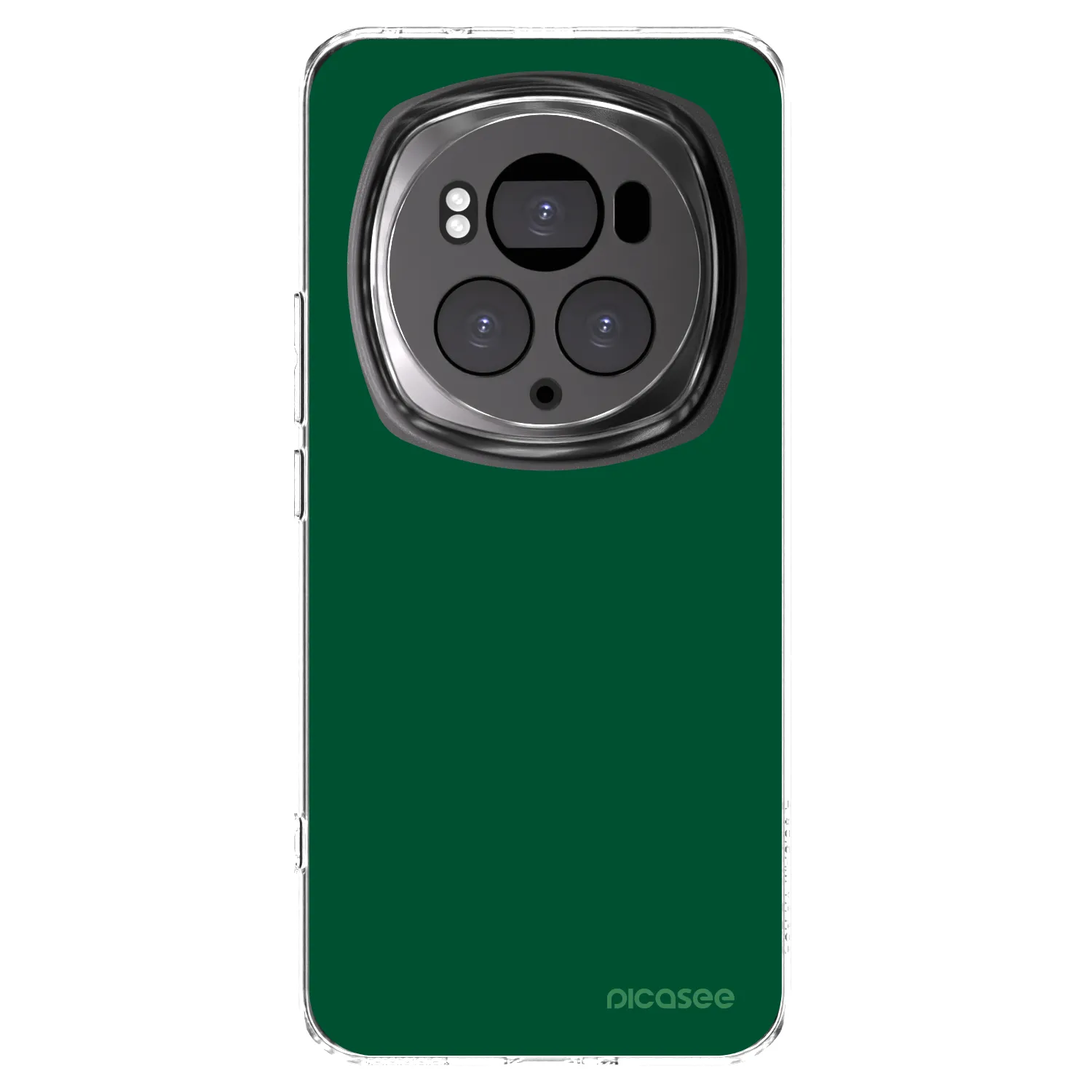 Picasee silikonski prozorni ovitek za Honor Magic6 Pro - Green Gleam