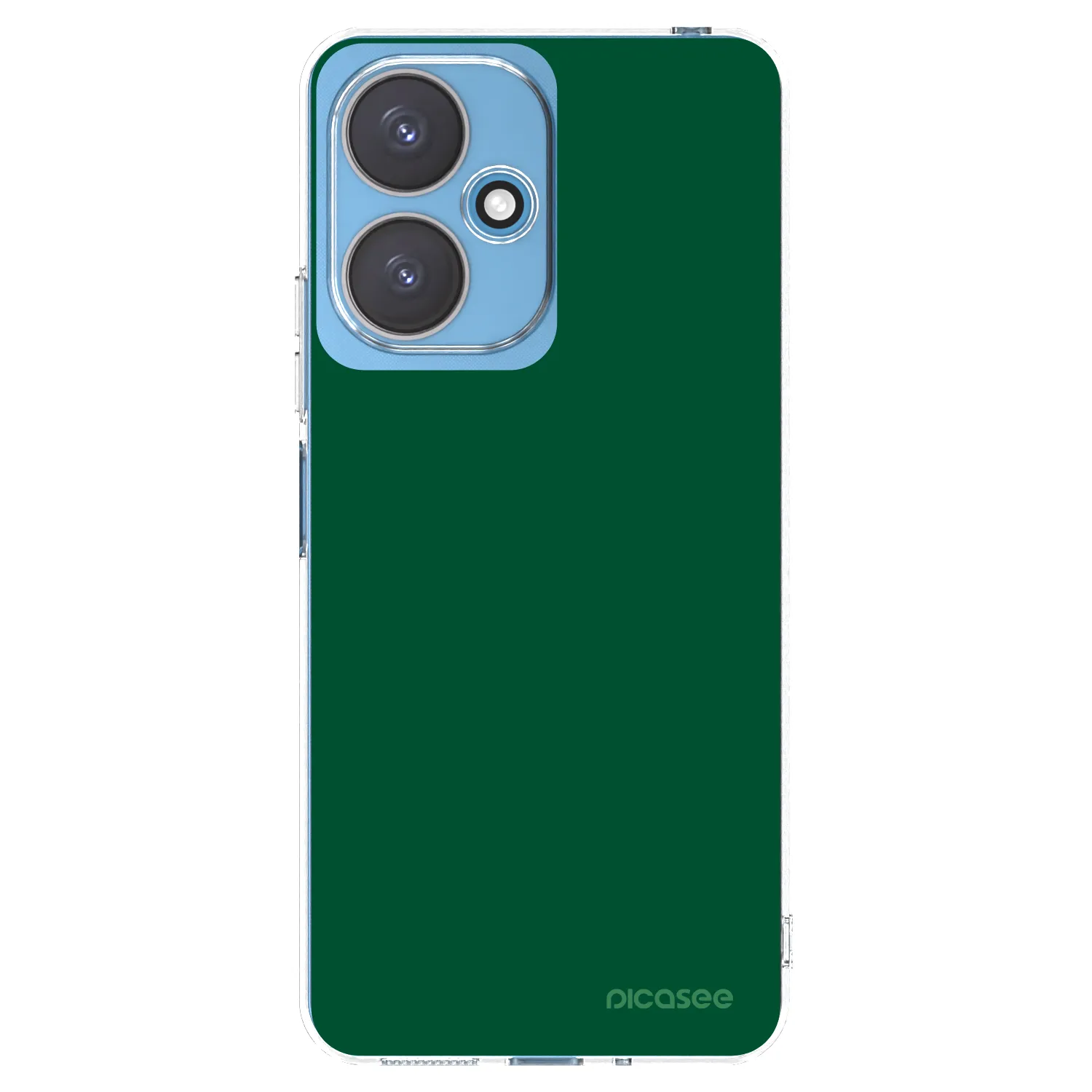 Picasee silikonski prozorni ovitek za Xiaomi Redmi 13C 5G - Green Gleam