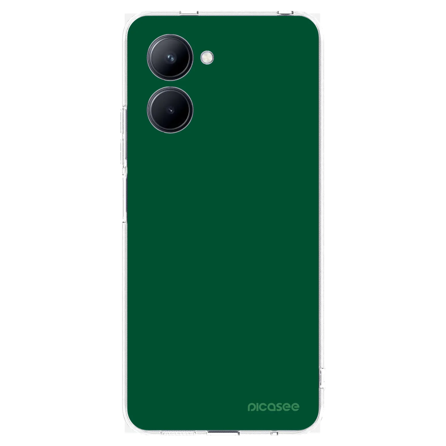 Picasee silikonski prozorni ovitek za Realme C33 (2023) - Green Gleam