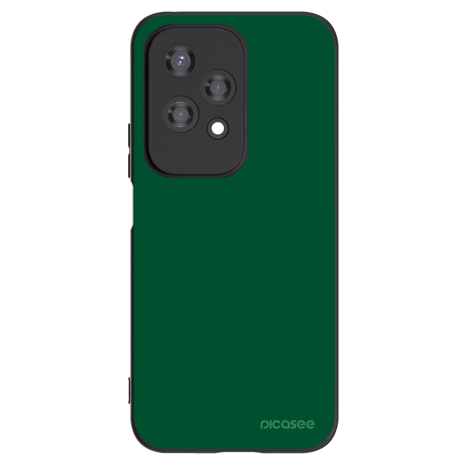 Picasee silikonski črni ovitek za Honor 200 Lite - Green Gleam