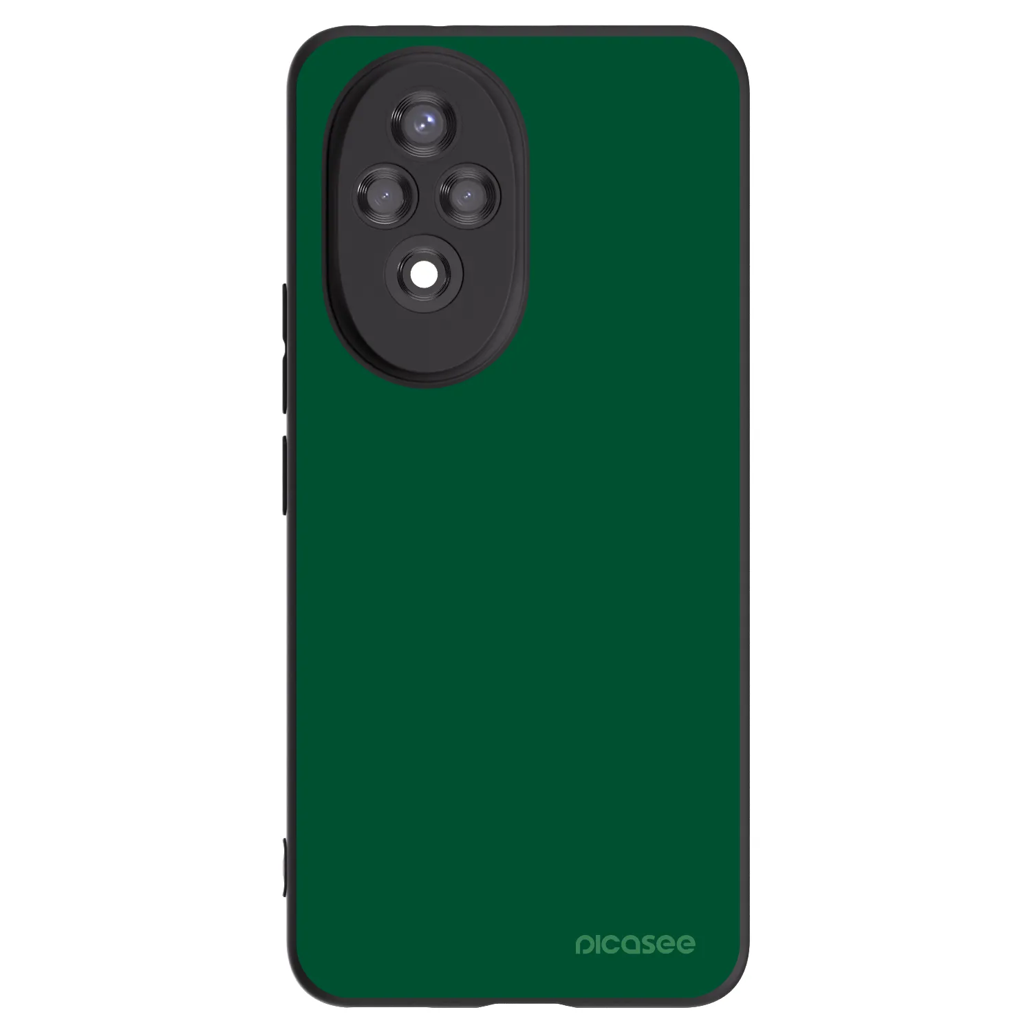 Picasee silikonski črni ovitek za Honor 200 Pro 5G - Green Gleam