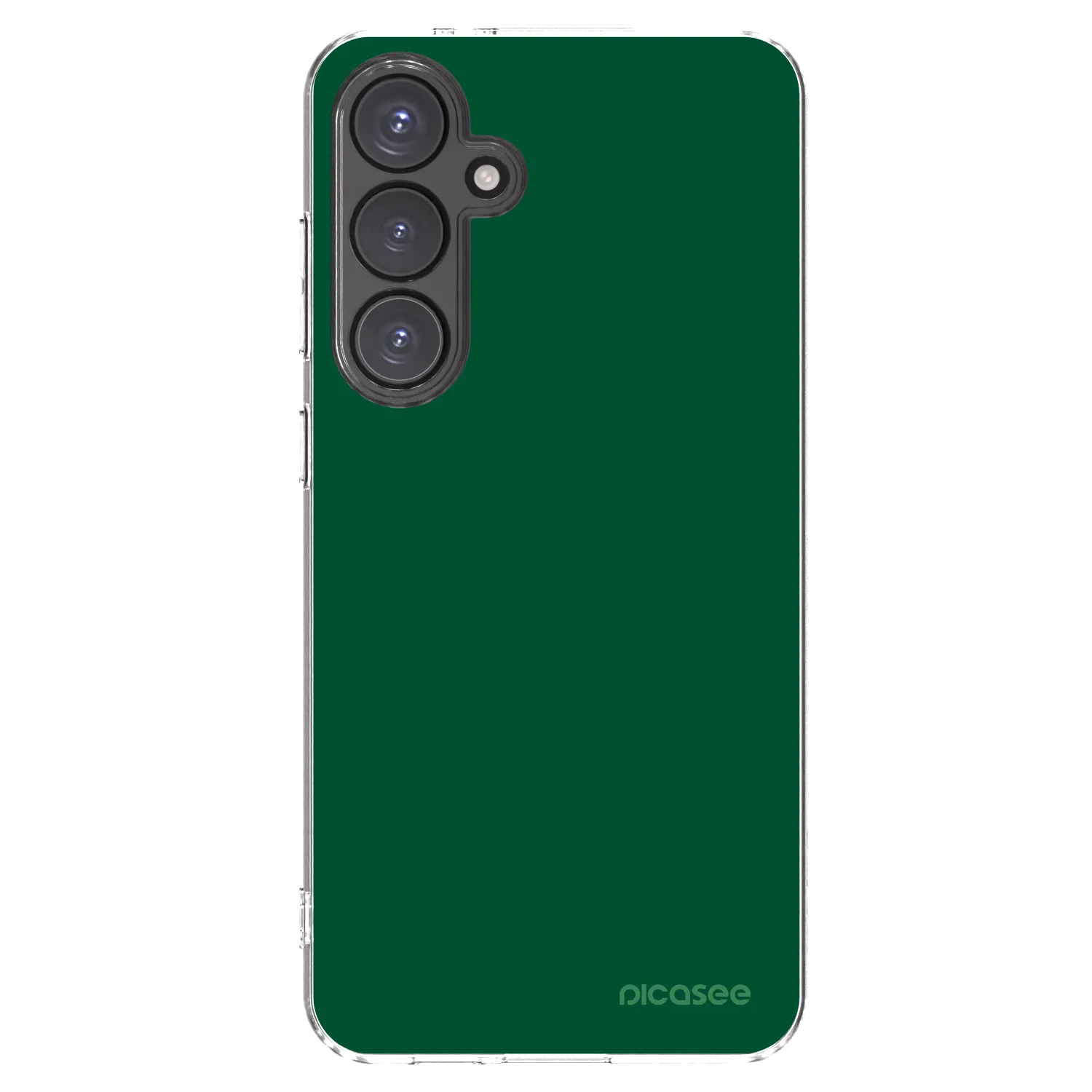 Picasee silikonski prozorni ovitek za Samsung Galaxy S24 FE S721B - Green Gleam