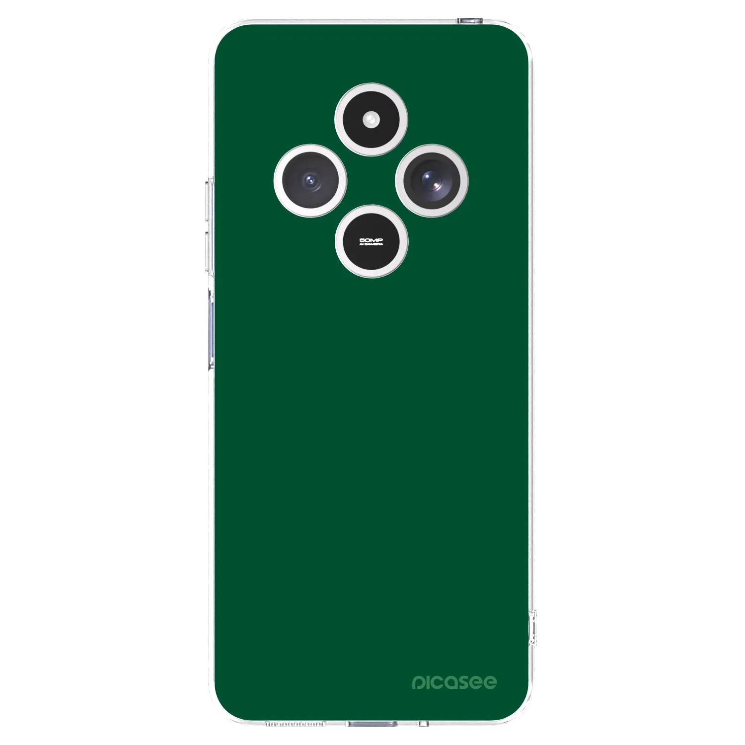 Picasee silikonski prozorni ovitek za Xiaomi Redmi 14C - Green Gleam