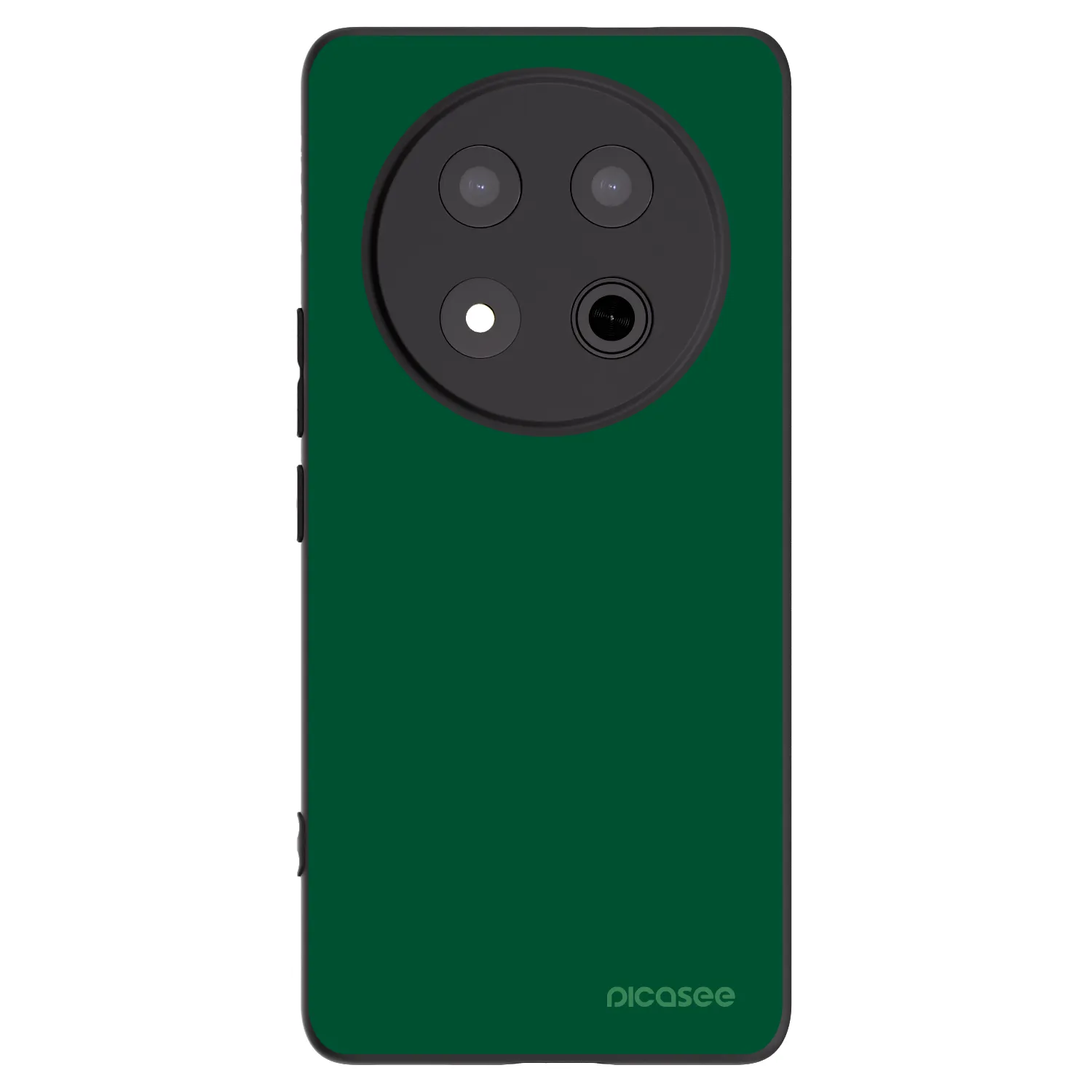 Picasee silikonski črni ovitek za Honor Magic7 Lite 5G - Green Gleam