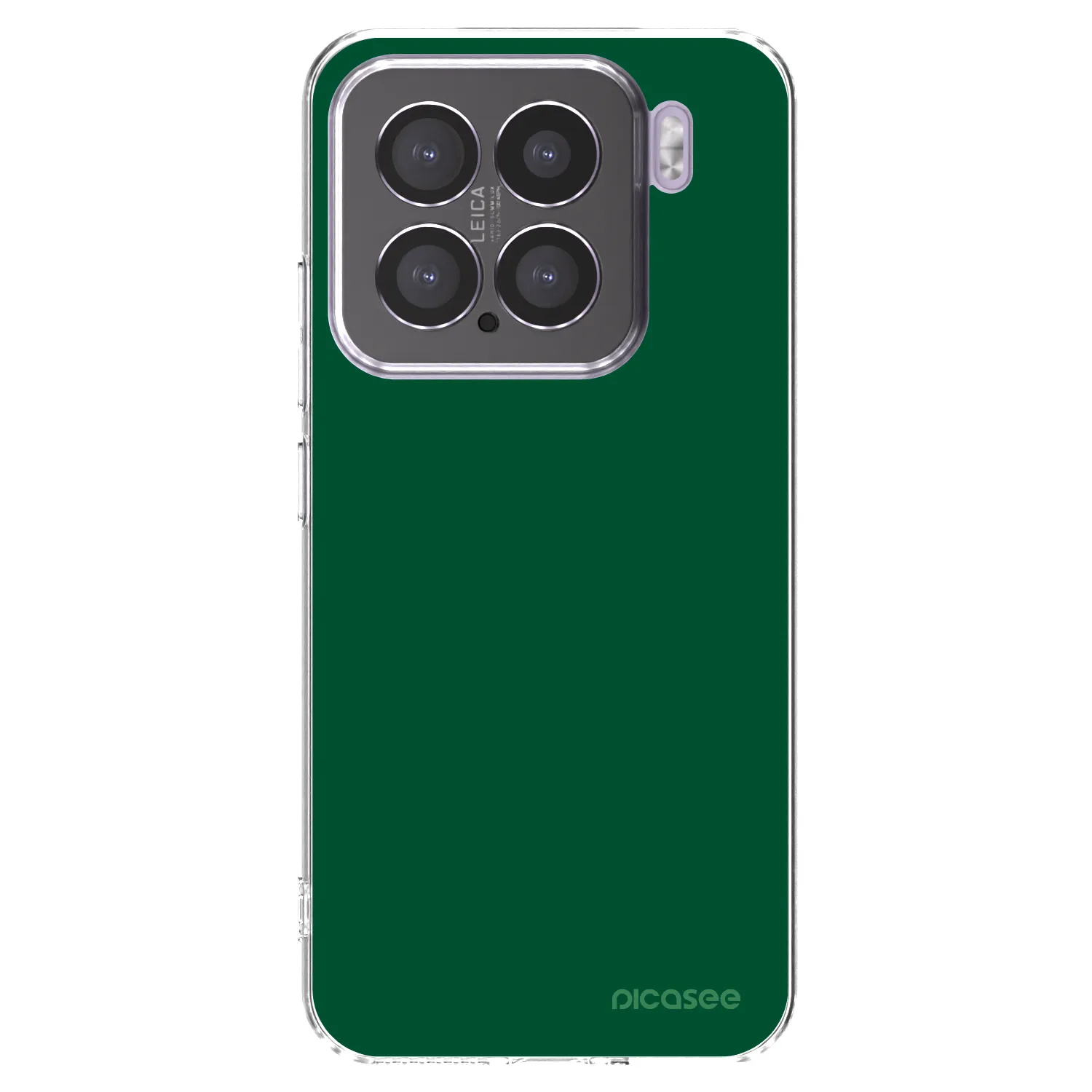 Picasee silikonski prozorni ovitek za Xiaomi 15 - Green Gleam