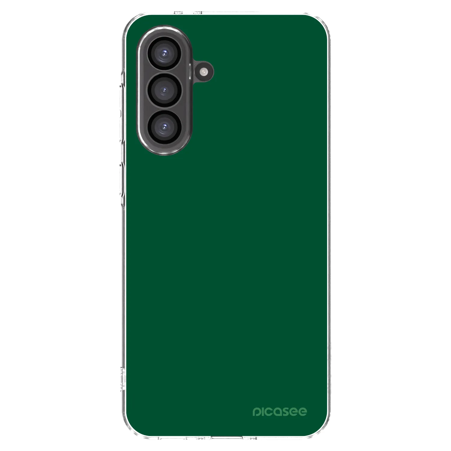 Picasee silikonski prozorni ovitek za Samsung Galaxy A36 5G - Green Gleam