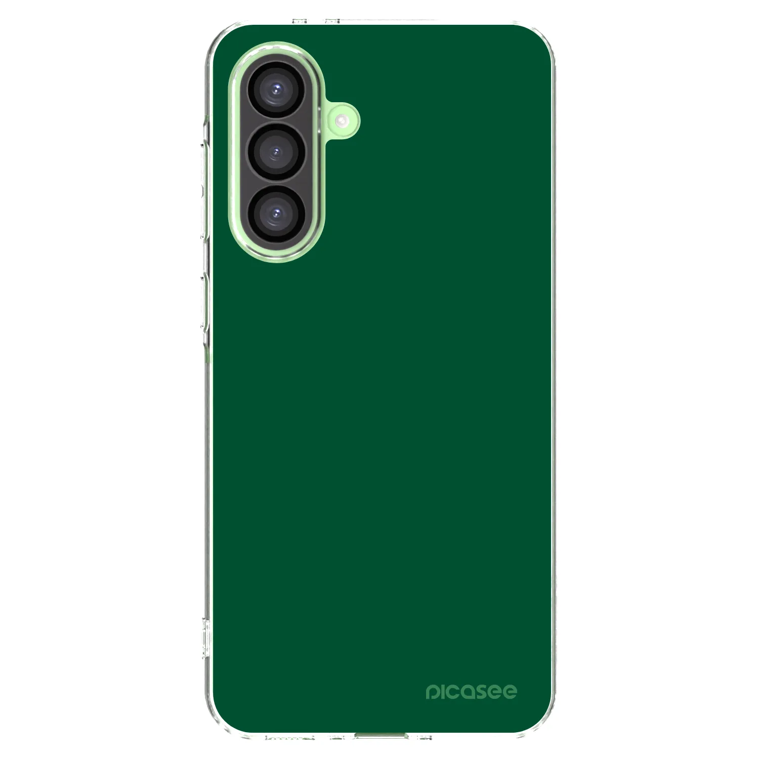 Picasee silikonski prozorni ovitek za Samsung Galaxy A26 5G A266B - Green Gleam