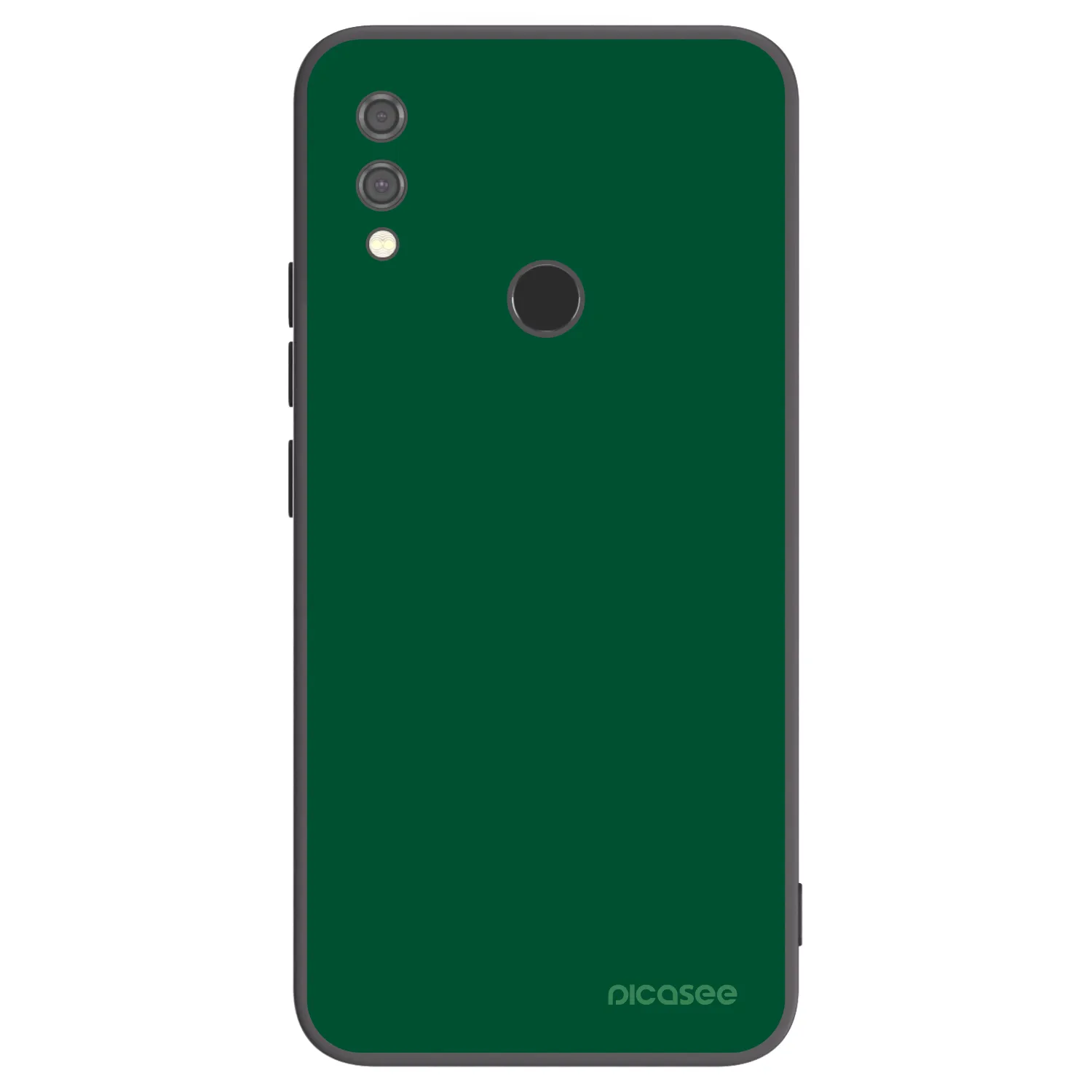 Picasee silikonski črni ovitek za Xiaomi Redmi Note 7 - Green Gleam