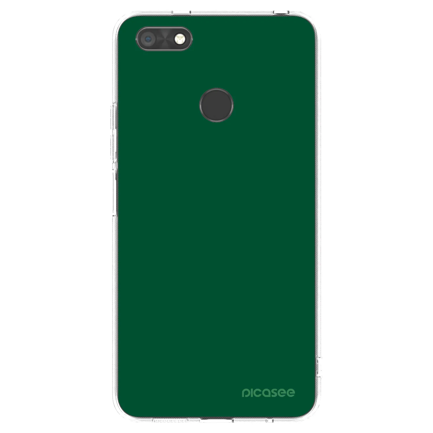 Picasee silikonski prozorni ovitek za Huawei P9 Lite Mini - Green Gleam