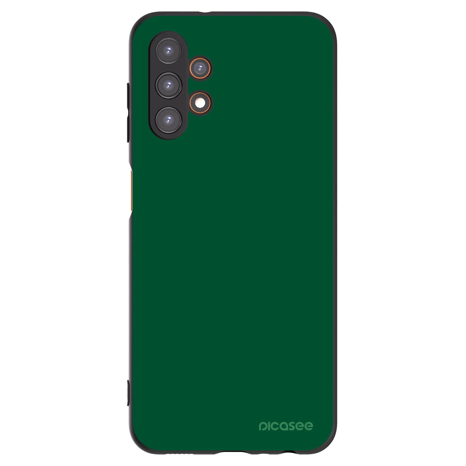 Picasee silikonski črni ovitek za Samsung Galaxy A13 5G - Green Gleam