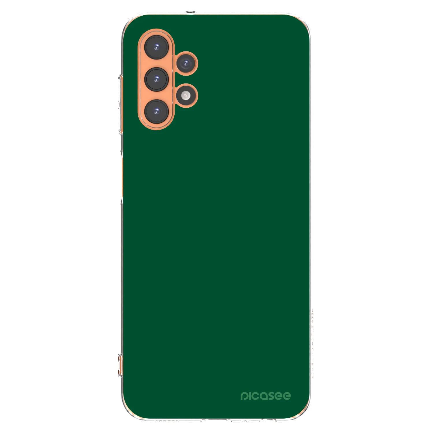 Picasee silikonski prozorni ovitek za Samsung Galaxy A13 5G - Green Gleam
