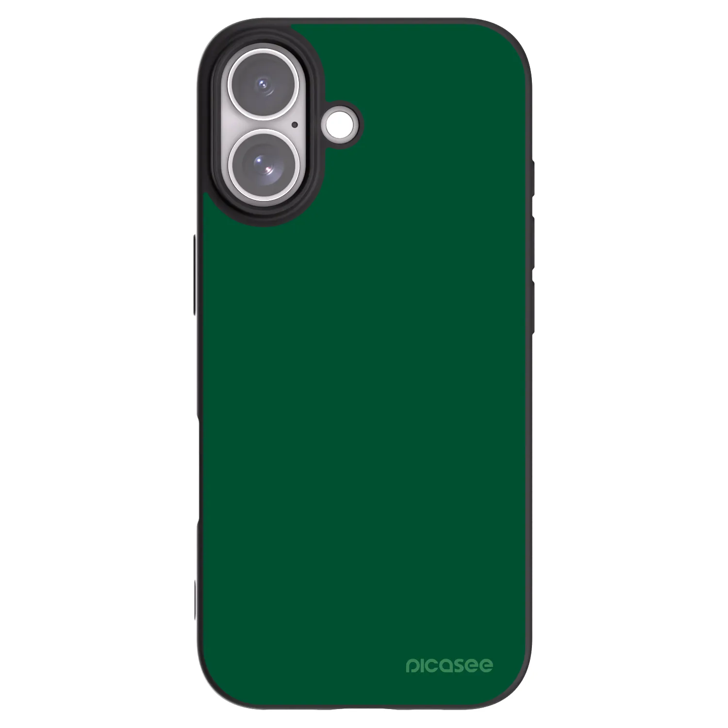 Picasee silikonski črni ovitek za Apple iPhone 17 - Green Gleam
