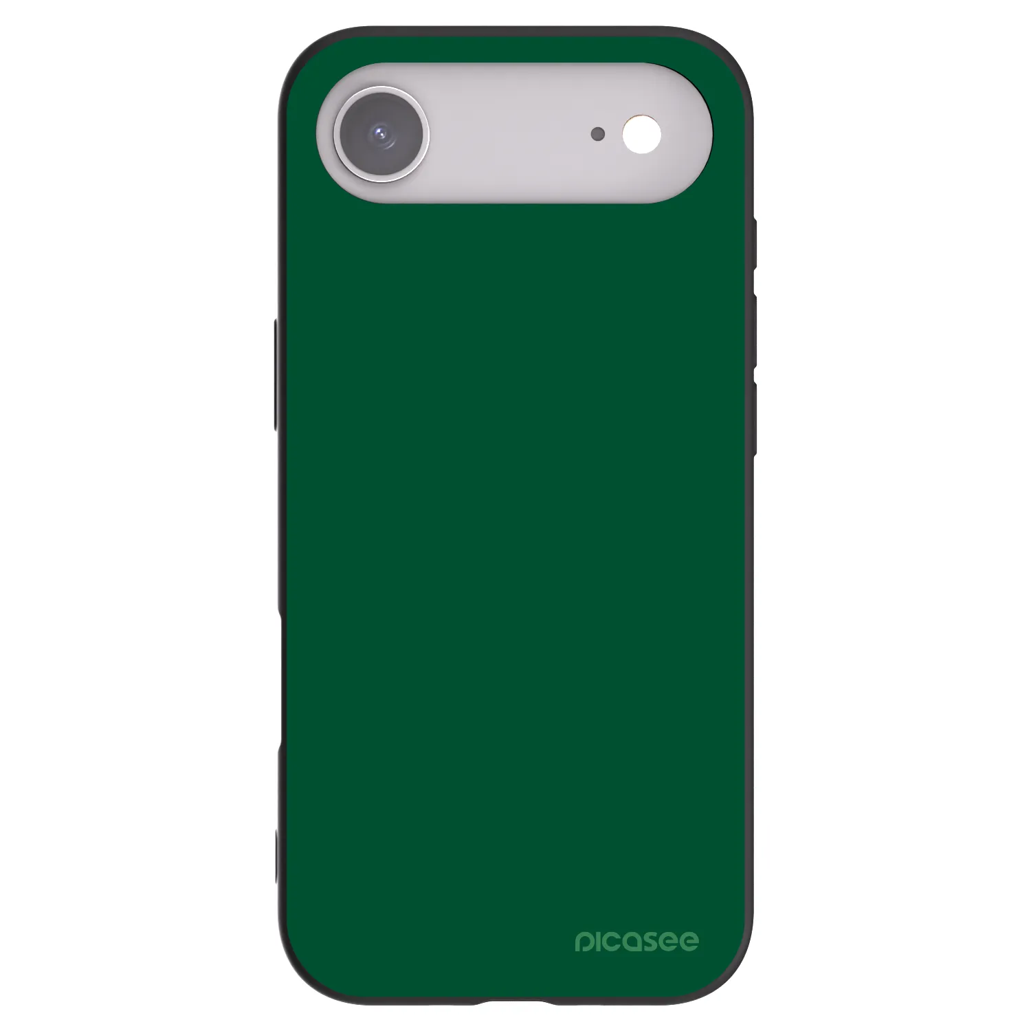 Picasee silikonski črni ovitek za Apple iPhone Air - Green Gleam