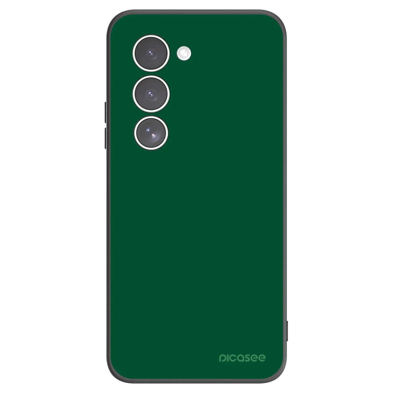 Picasee silikonski črni ovitek za Xiaomi Redmi 15 5G - Green Gleam