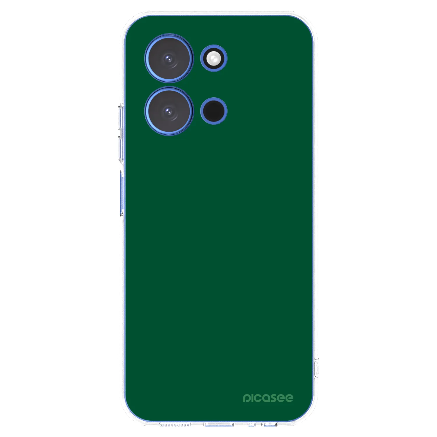 Picasee silikonski prozorni ovitek za Xiaomi Redmi 15C 4G - Green Gleam