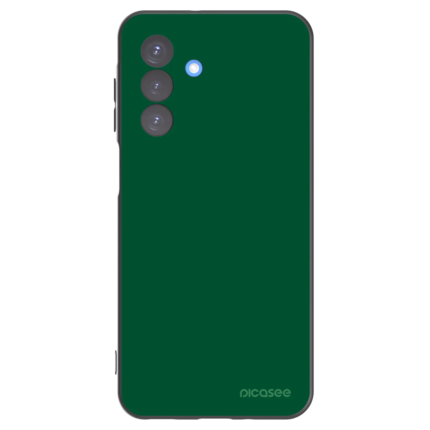 Picasee silikonski črni ovitek za Samsung Galaxy A17 5G - Green Gleam