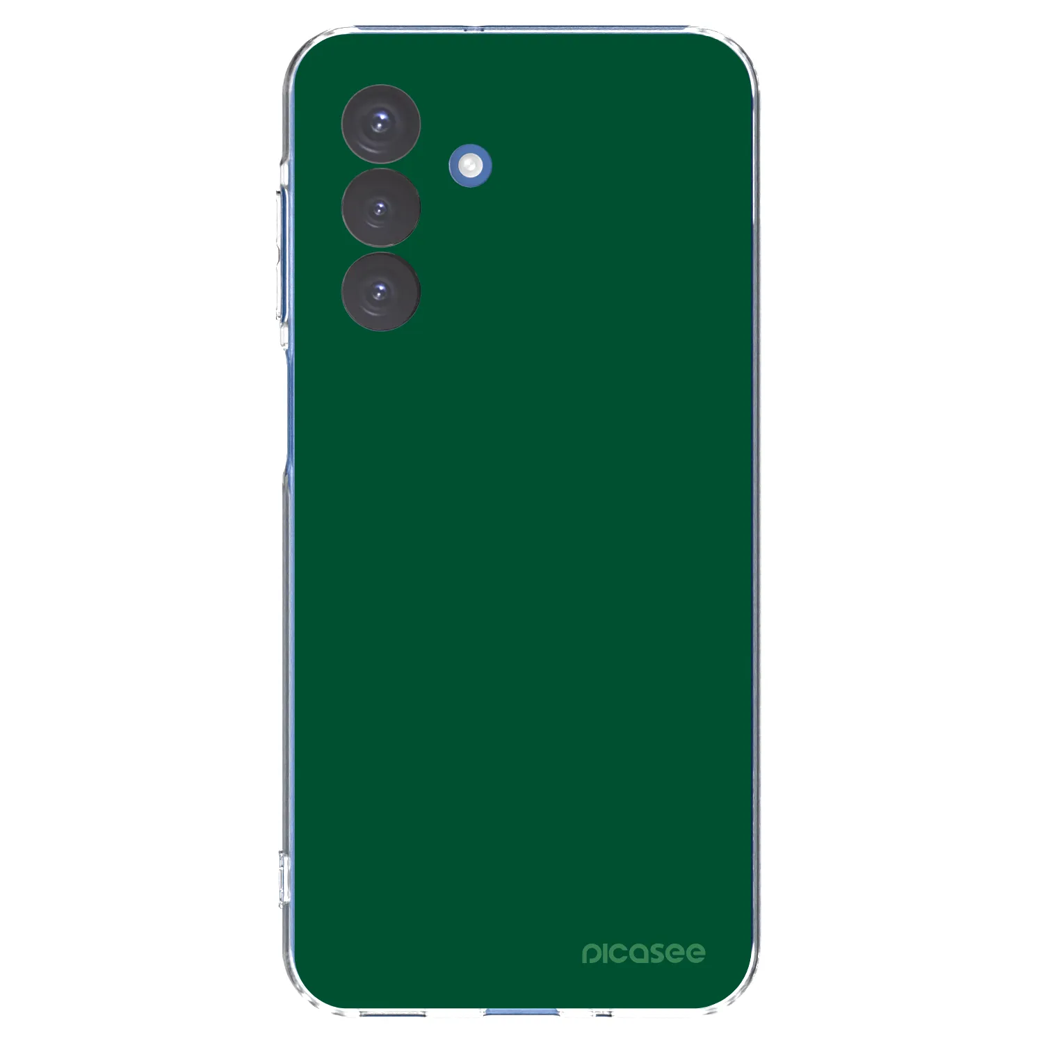 Picasee silikonski prozorni ovitek za Samsung Galaxy A17 5G - Green Gleam
