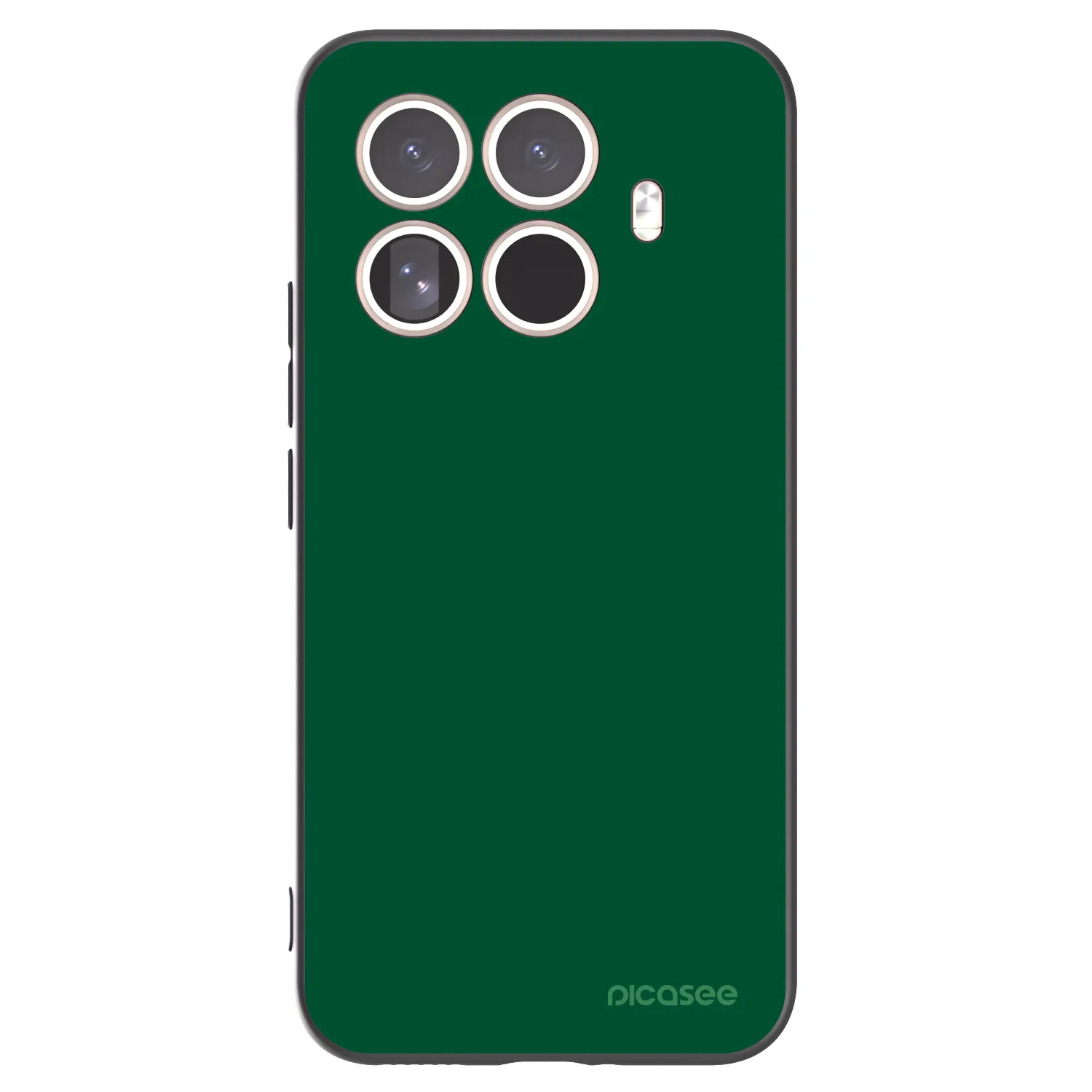 Picasee silikonski črni ovitek za Xiaomi 15T Pro - Green Gleam