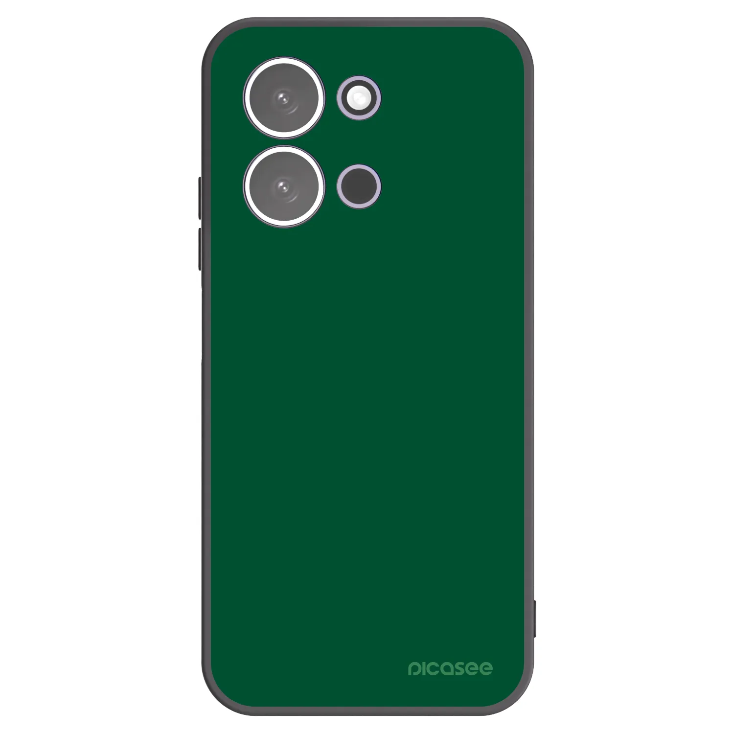 Picasee silikonski črni ovitek za Xiaomi Redmi 15C 5G - Green Gleam