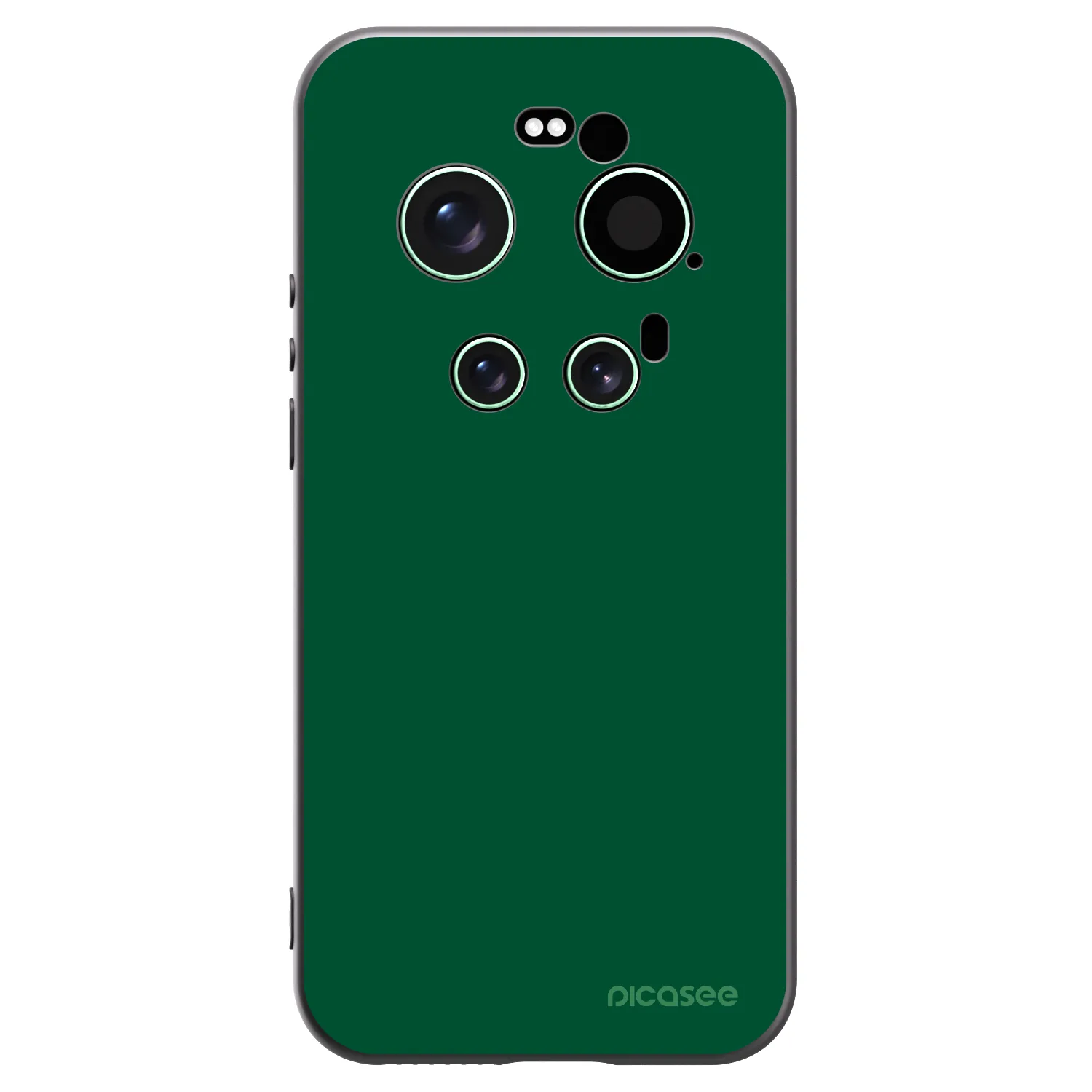 Picasee silikonski črni ovitek za Xiaomi 17 Ultra - Green Gleam