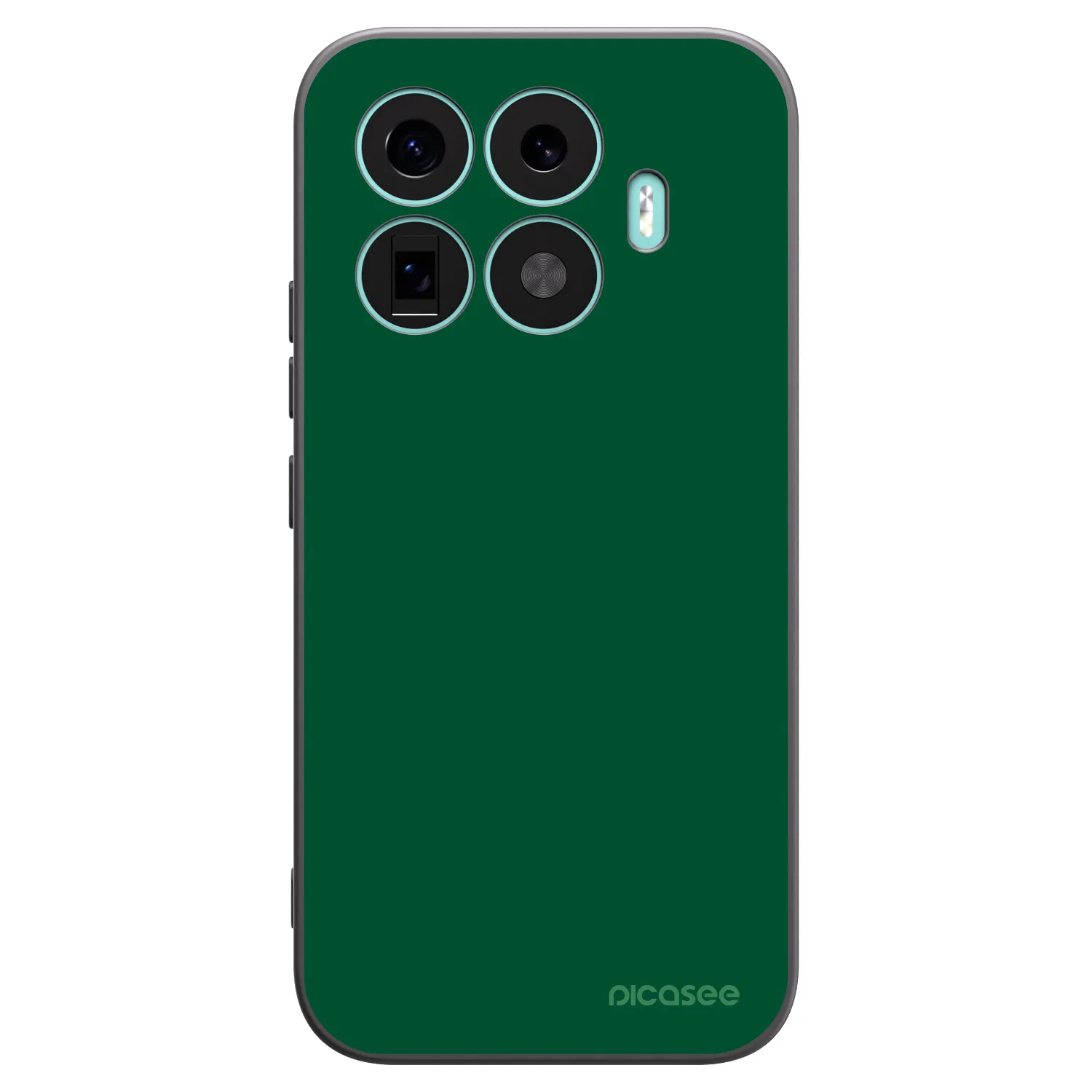 Picasee silikonski črni ovitek za Xiaomi 17T - Green Gleam