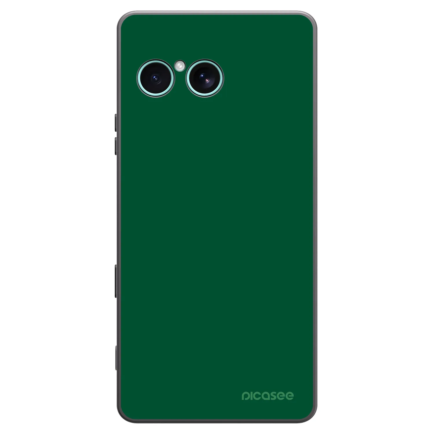 Picasee silikonski črni ovitek za Sony Xperia 10 VII - Green Gleam
