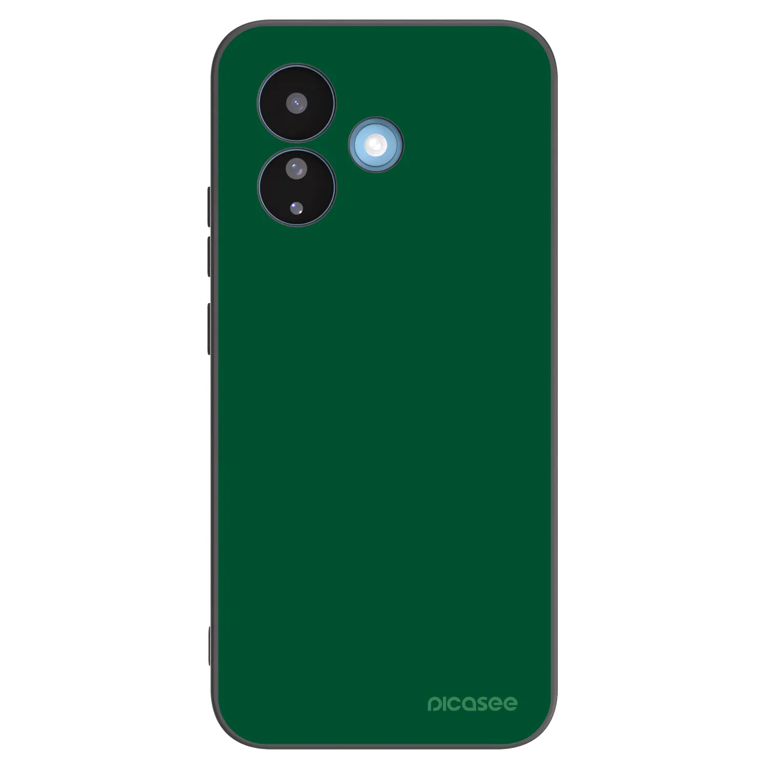Picasee silikonski črni ovitek za Xiaomi Redmi Note 17 Pro 5G - Green Gleam