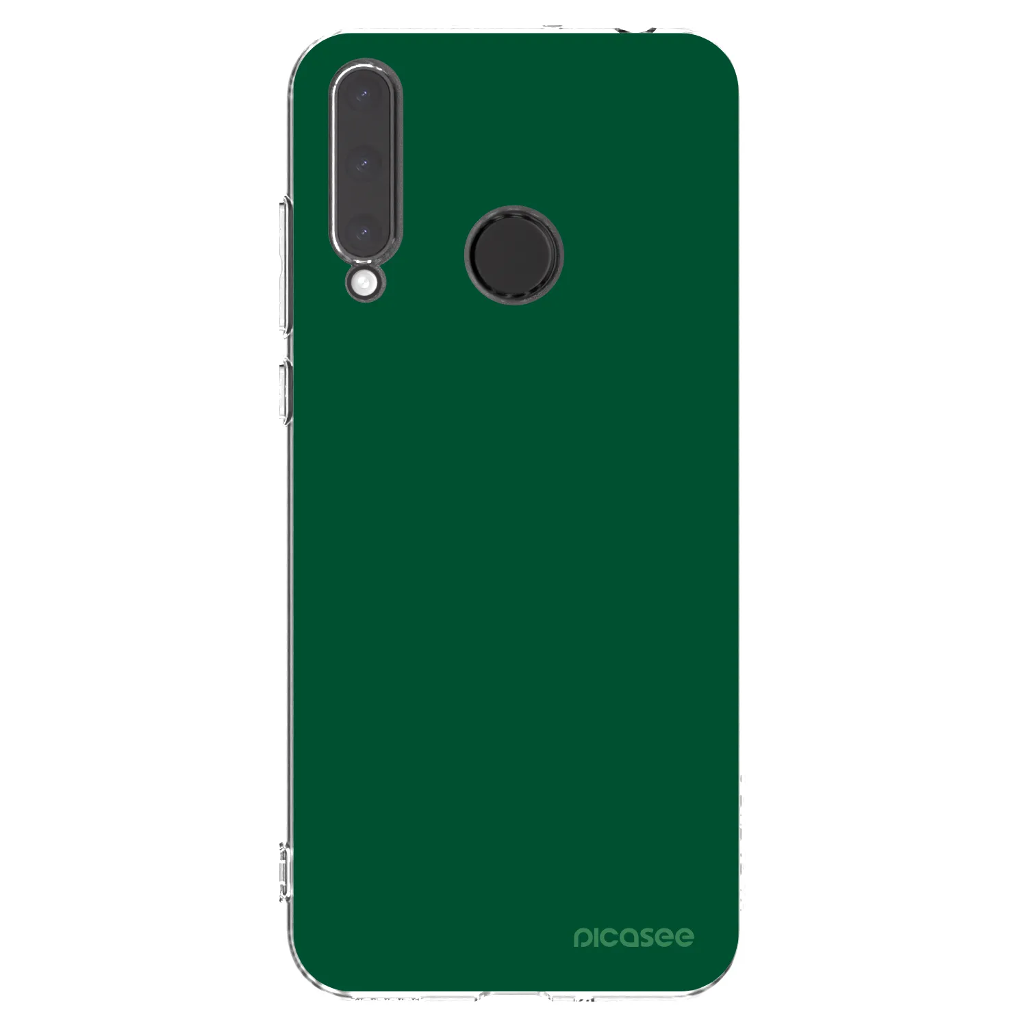 Picasee silikonski prozorni ovitek za Honor 20 Lite - Green Gleam