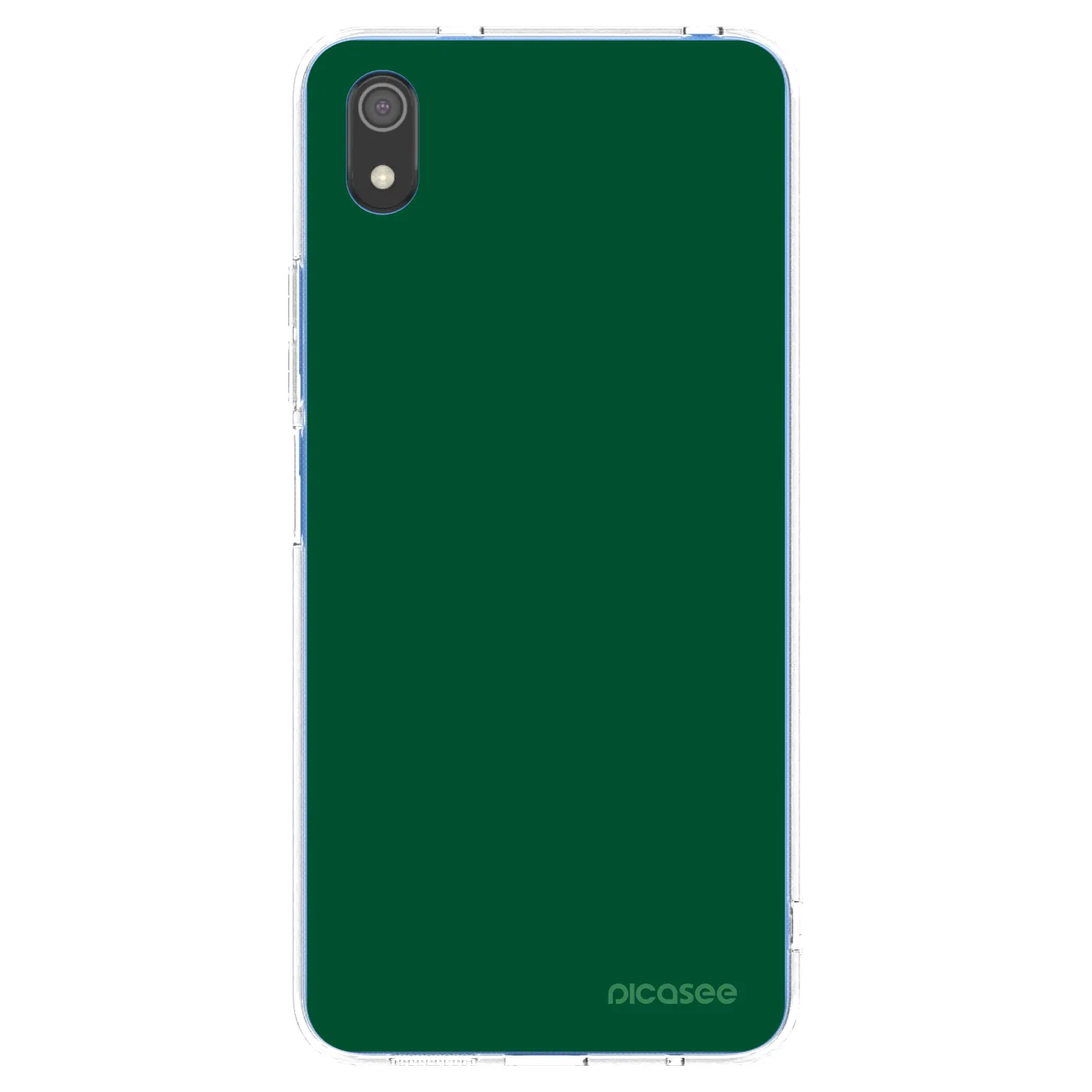 Picasee silikonski prozorni ovitek za Xiaomi Redmi 7A - Green Gleam