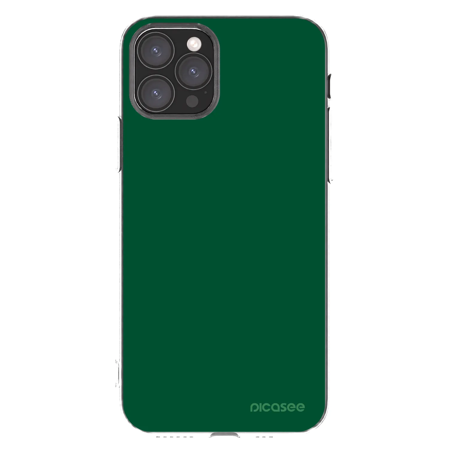 Picasee silikonski prozorni ovitek za Apple iPhone 11 Pro - Green Gleam