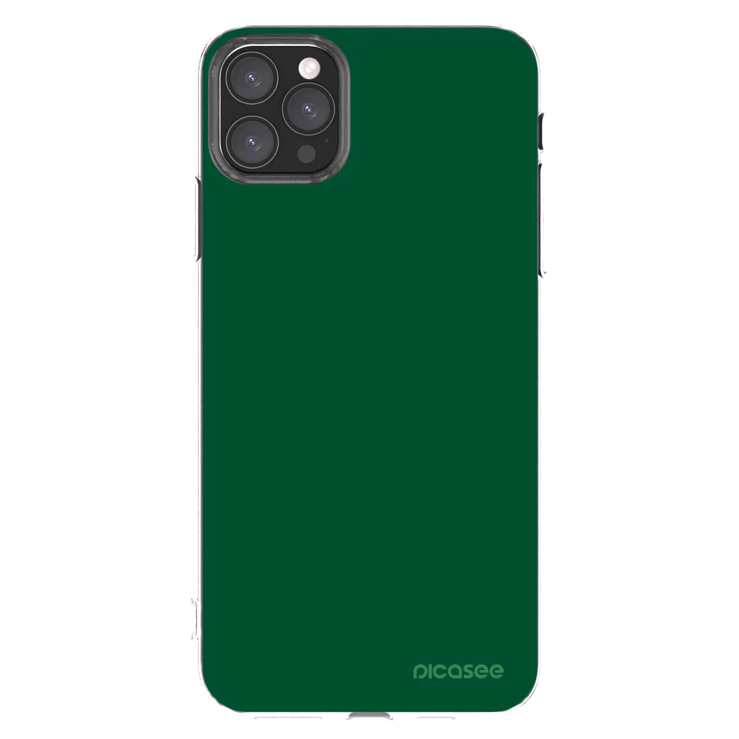 Picasee silikonski prozorni ovitek za Apple iPhone 11 Pro Max - Green Gleam