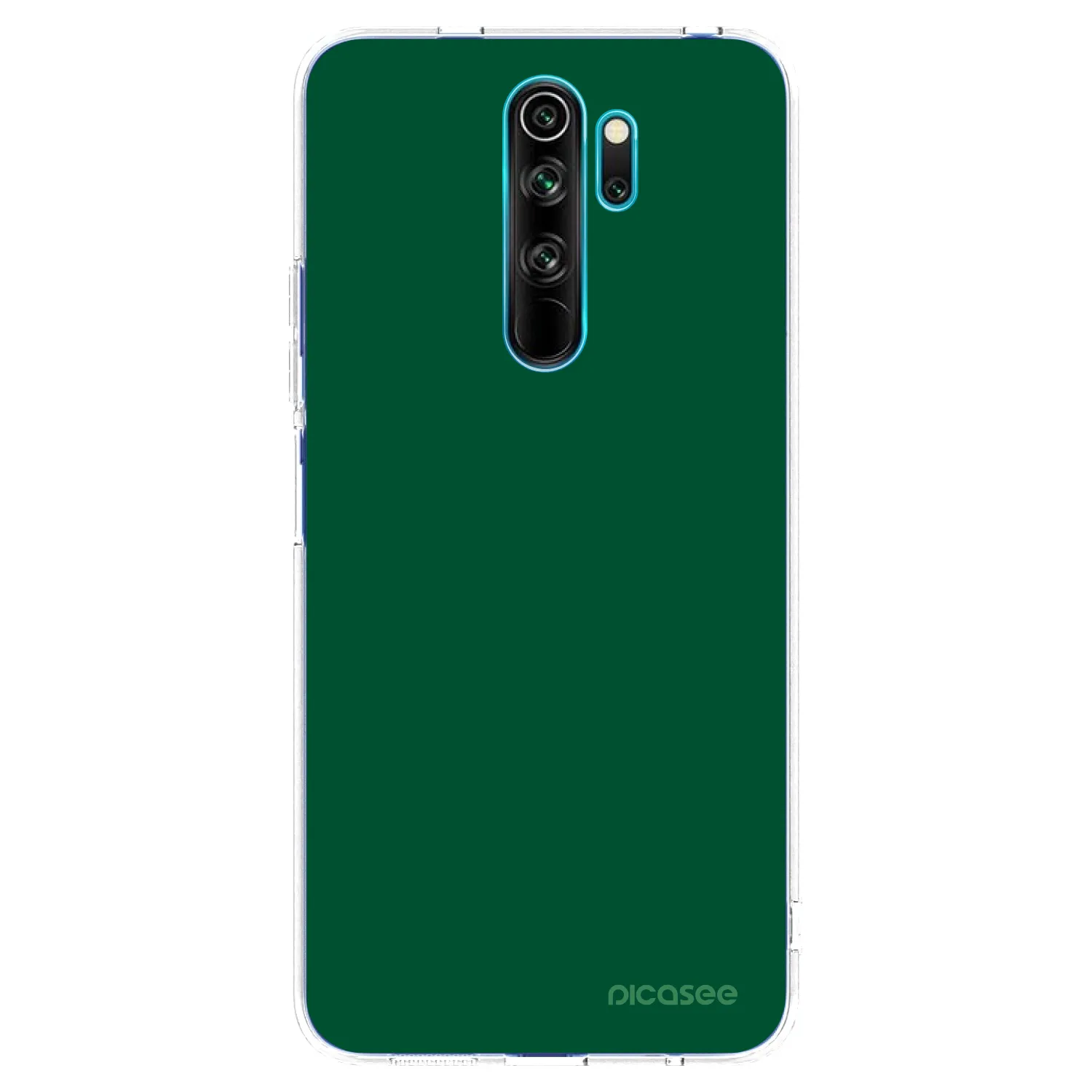 Picasee silikonski prozorni ovitek za Xiaomi Redmi Note 8 Pro - Green Gleam