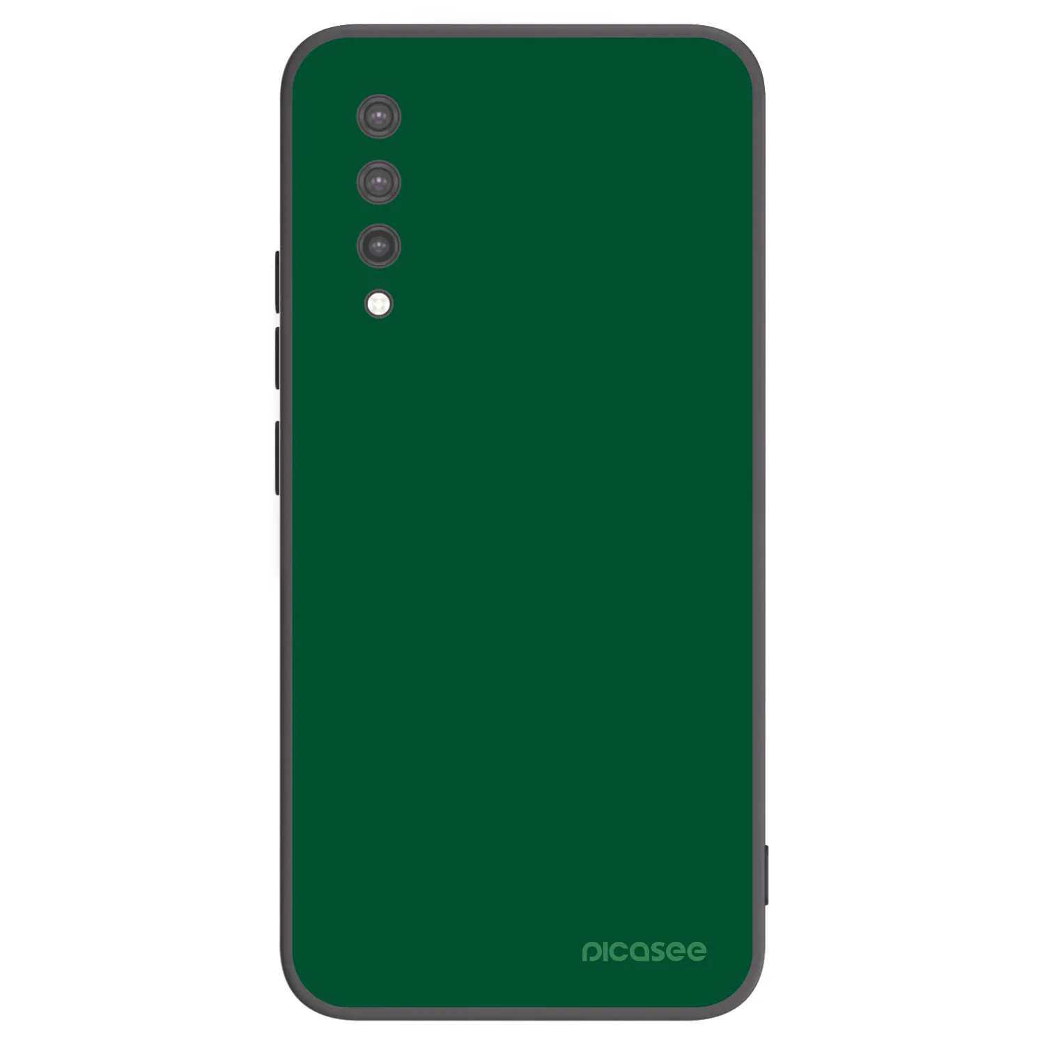Picasee silikonski črni ovitek za Xiaomi Mi 9 Lite - Green Gleam