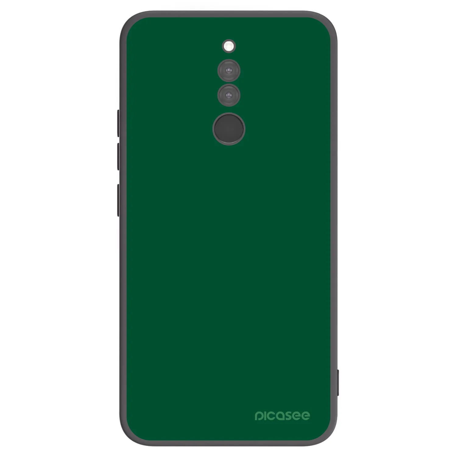 Picasee silikonski črni ovitek za Xiaomi Redmi 8 - Green Gleam