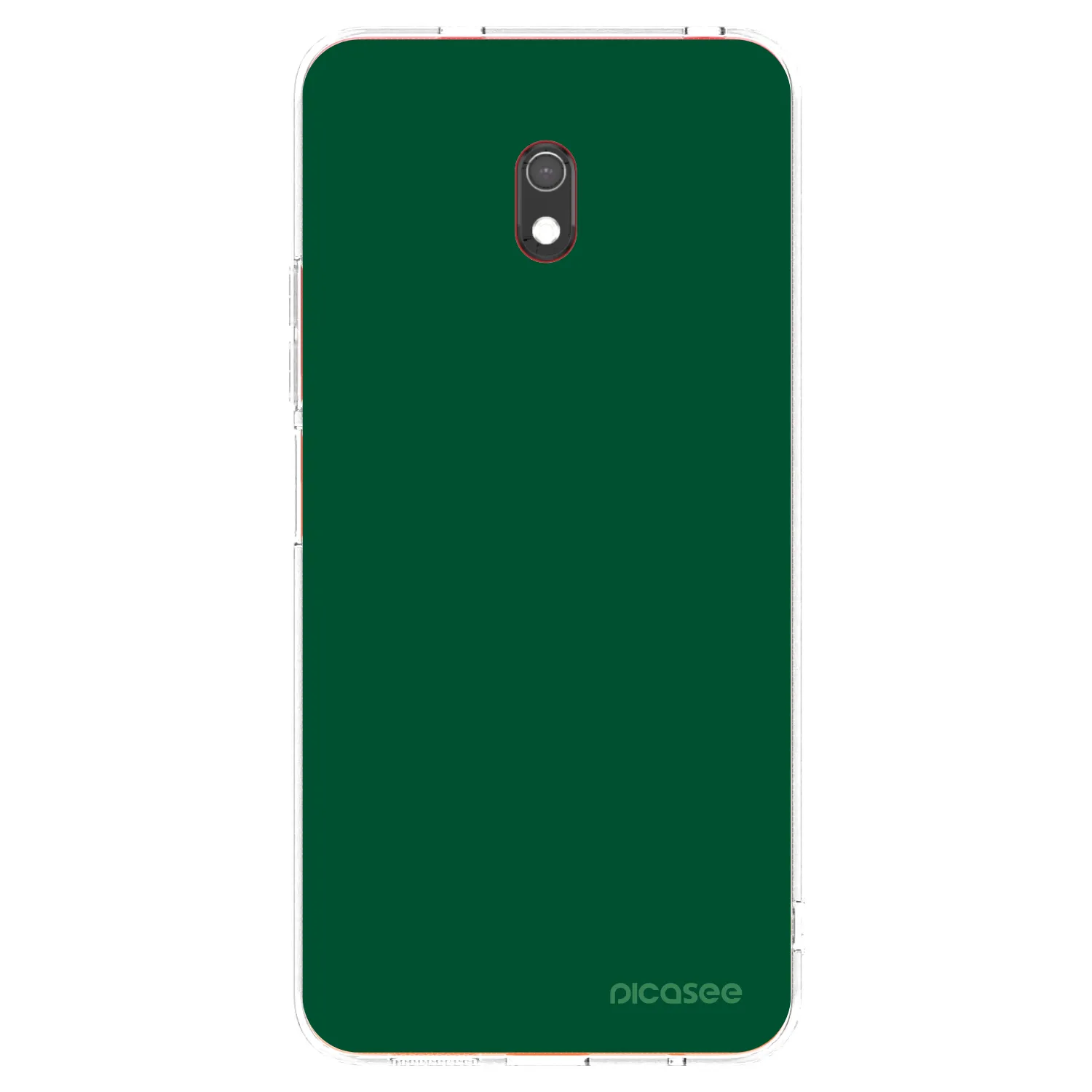 Picasee silikonski prozorni ovitek za Xiaomi Redmi 8A - Green Gleam